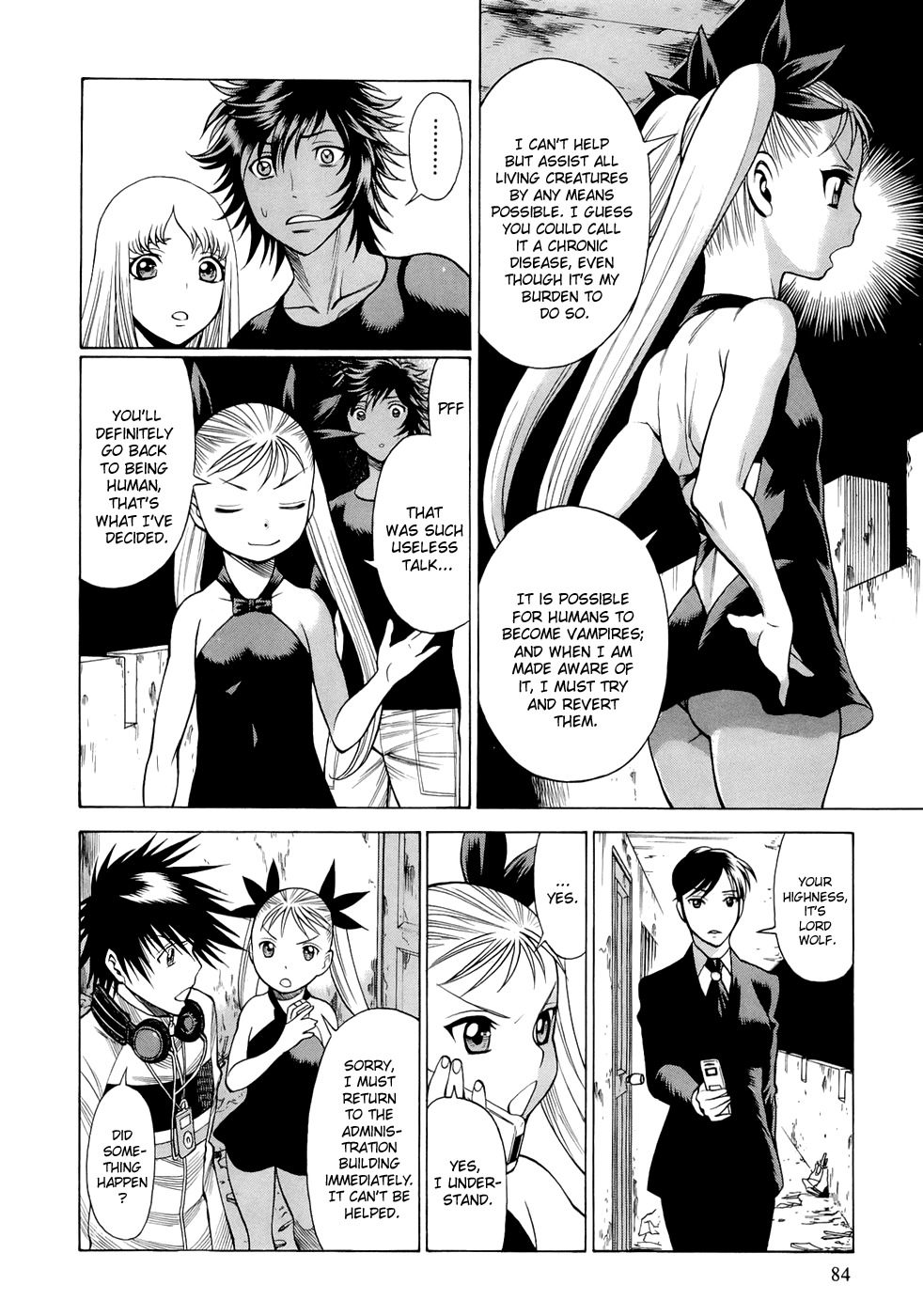 Dive in the Vampire Bund Chapter 5 page 11 - Chapter 5: The Child
