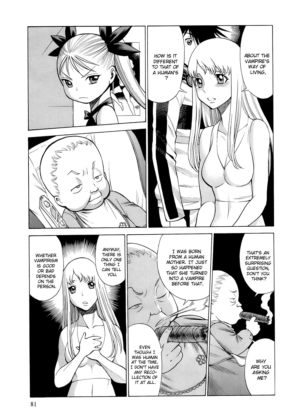 Dive in the Vampire Bund Chapter 5 page 8 - Chapter 5: The Child