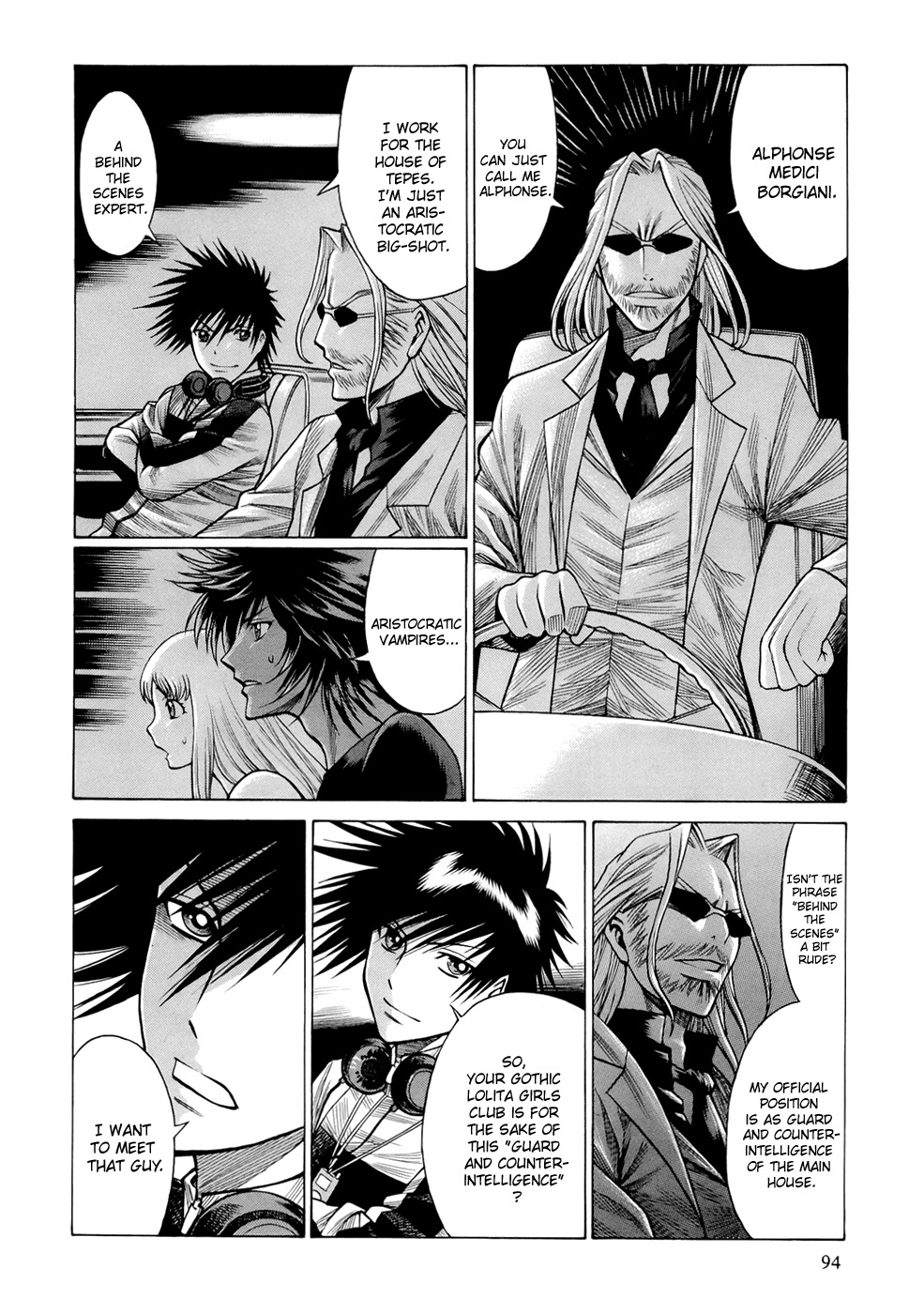 Dive in the Vampire Bund Chapter 6 page 3 - Chapter 6: Night on the Planet