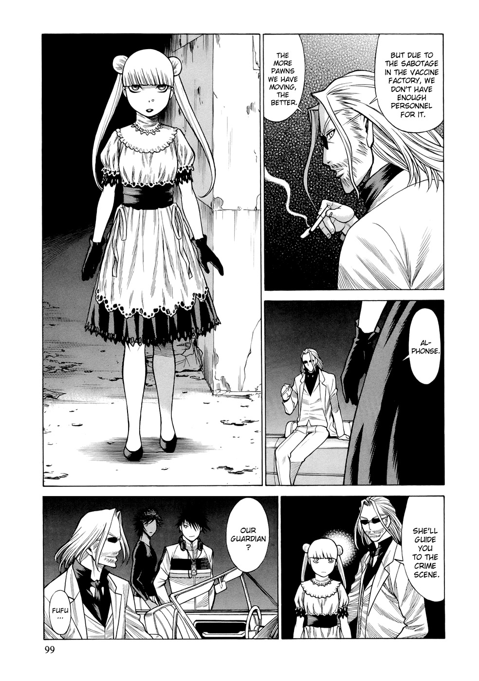 Dive in the Vampire Bund Chapter 6 page 8 - Chapter 6: Night on the Planet