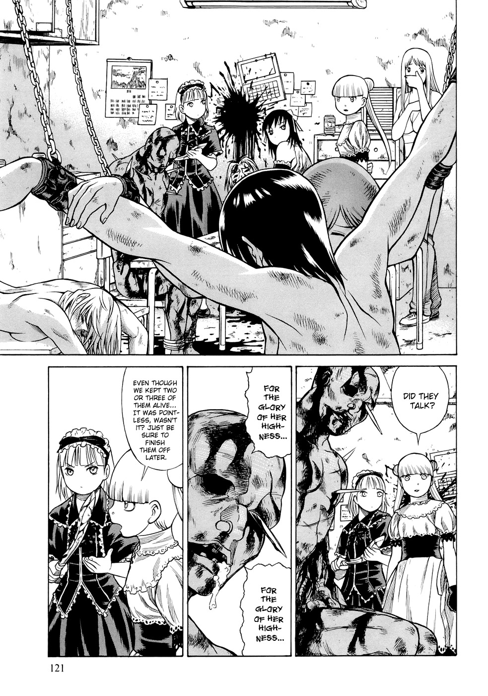 Dive in the Vampire Bund Chapter 7 page 12 - Chapter 7: Human Farm
