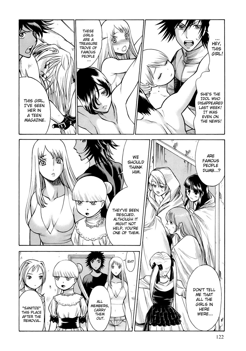 Dive in the Vampire Bund Chapter 7 page 13 - Chapter 7: Human Farm
