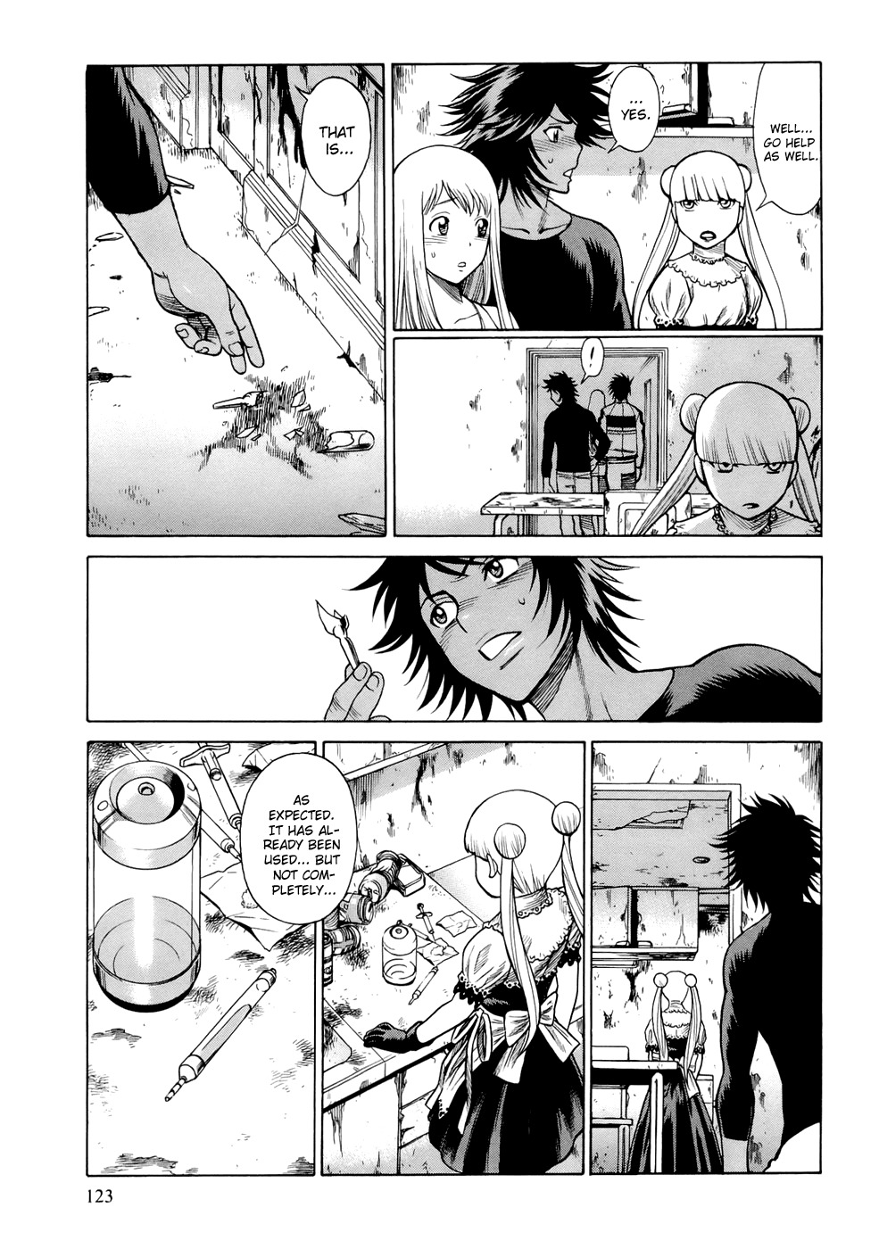 Dive in the Vampire Bund Chapter 7 page 14 - Chapter 7: Human Farm