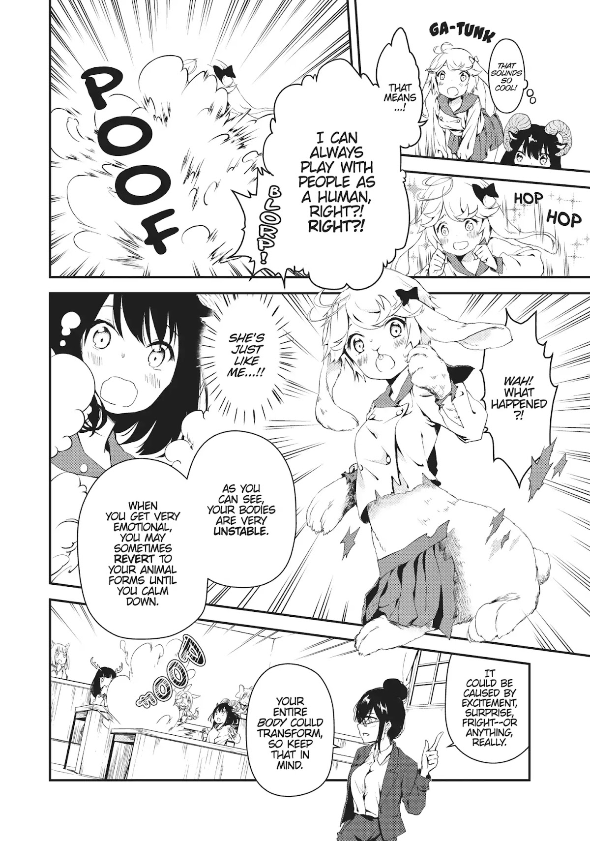 DNA wa Oshiete Kurenai Chapter 1 page 20 - Chapter 1: Girls in Animalium