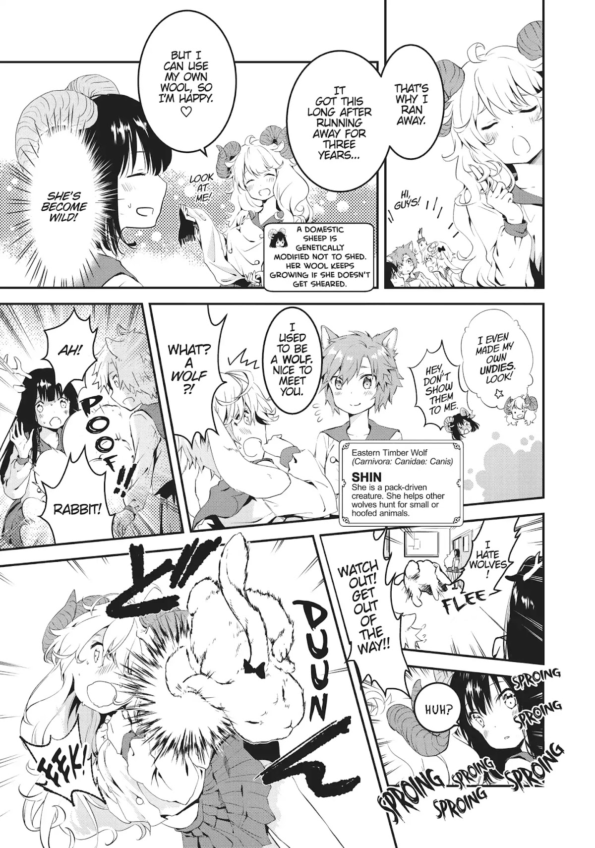 DNA wa Oshiete Kurenai Chapter 1 page 27 - Chapter 1: Girls in Animalium