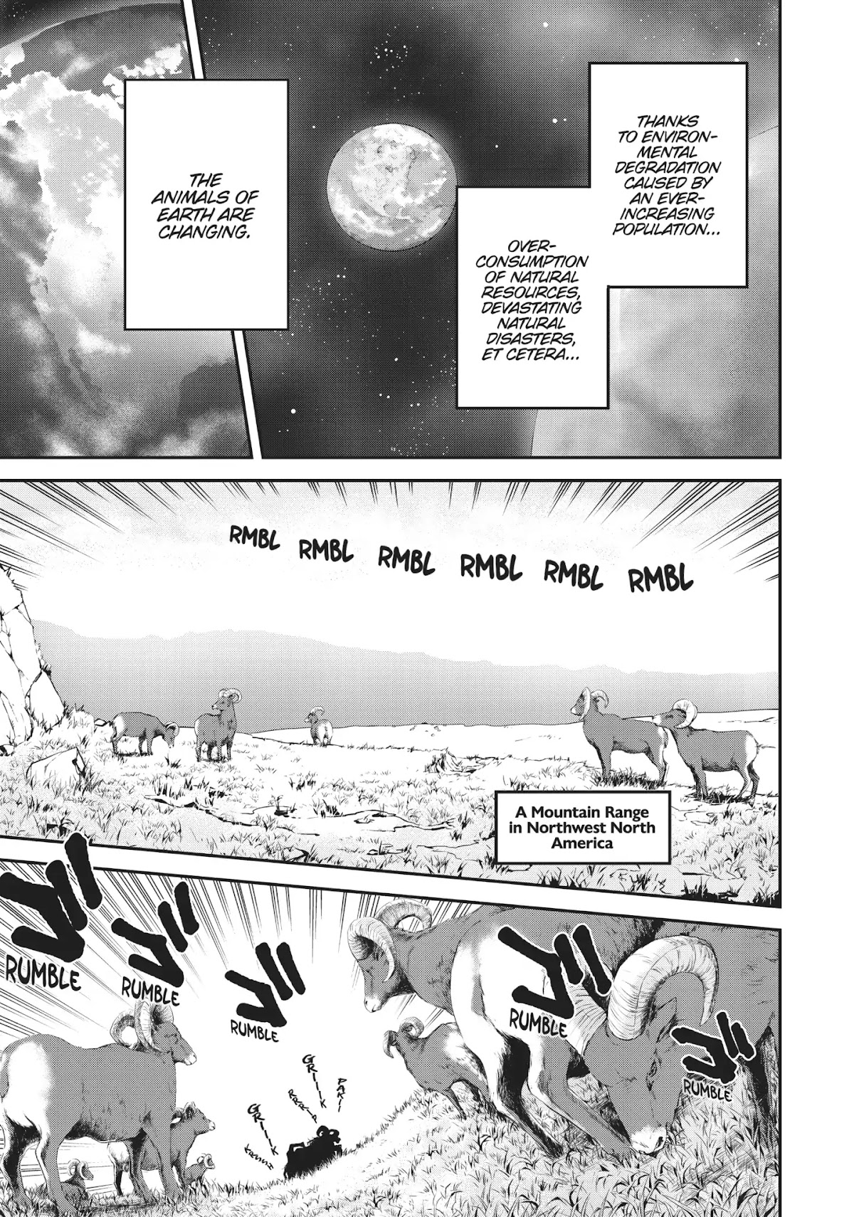 DNA wa Oshiete Kurenai Chapter 1 page 7 - Chapter 1: Girls in Animalium