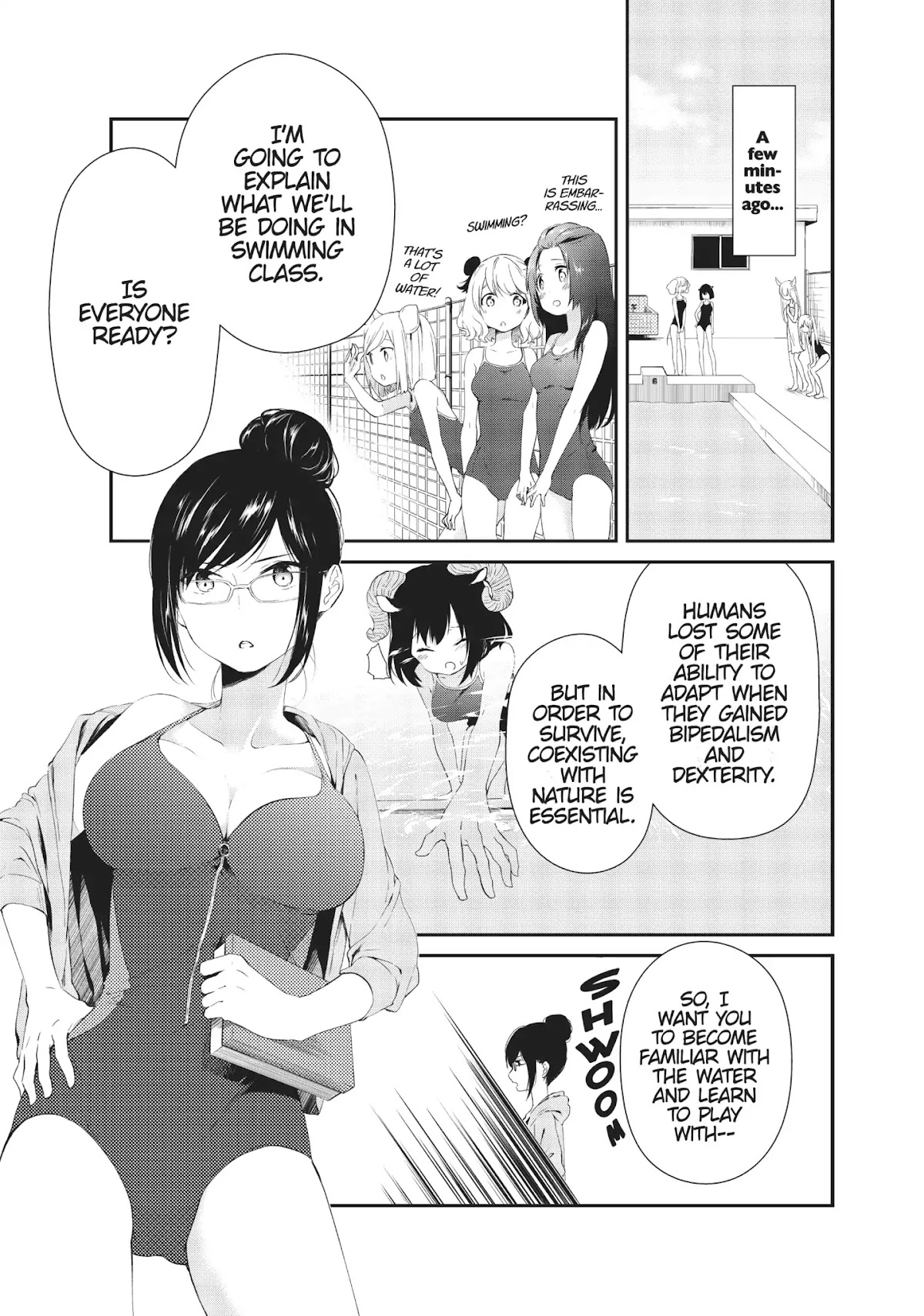 DNA wa Oshiete Kurenai Chapter 10 page 3 - Chapter 10: Vol.2 Lesson 10: Girls and Water Reflections