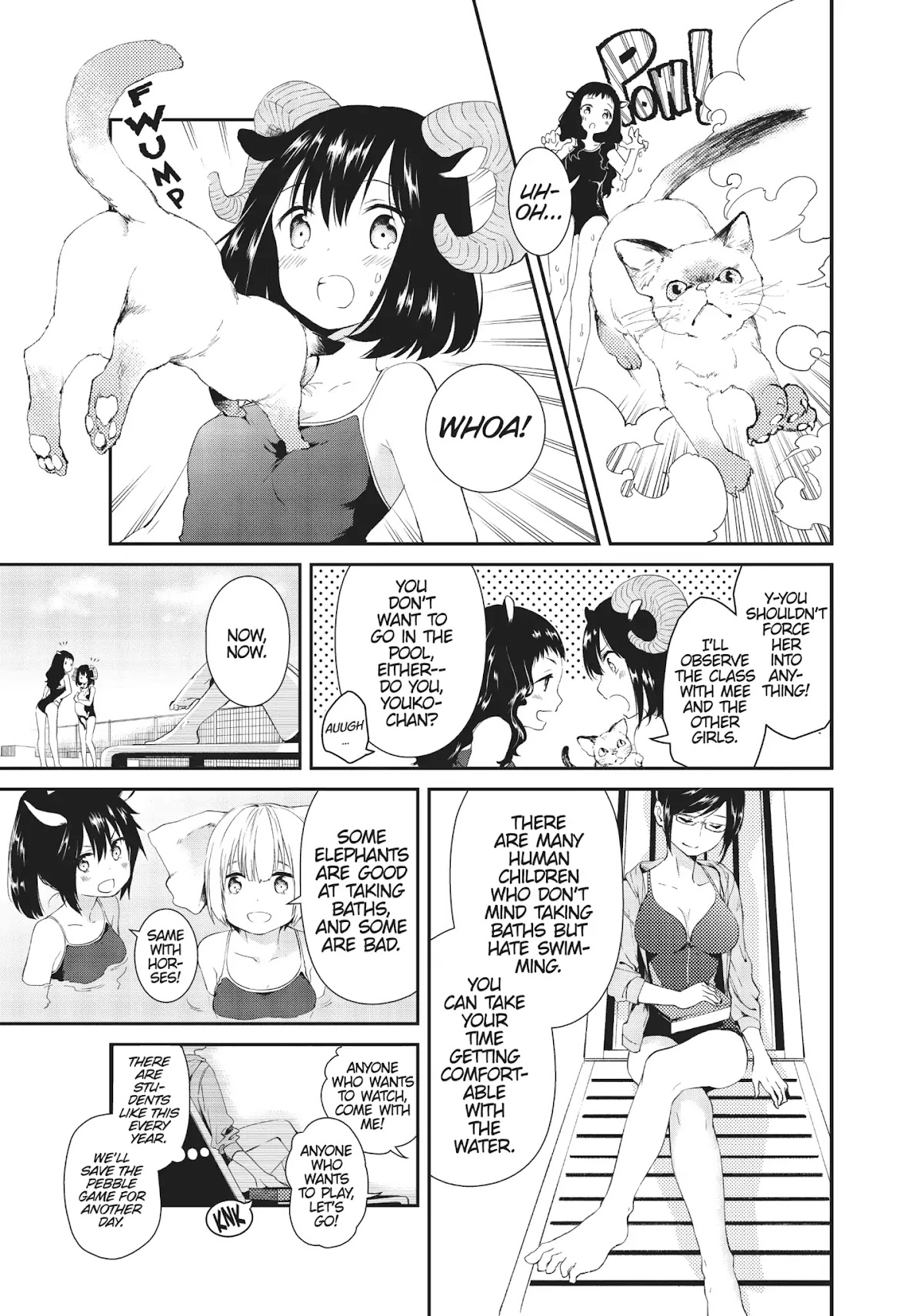 DNA wa Oshiete Kurenai Chapter 10 page 9 - Chapter 10: Vol.2 Lesson 10: Girls and Water Reflections