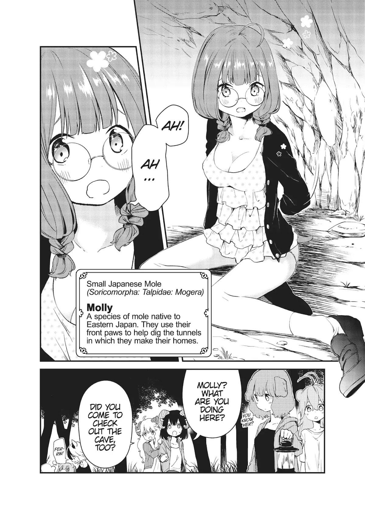 DNA wa Oshiete Kurenai Chapter 11 page 10 - Chapter 11: Vol.2 Lesson 11: Girls and Cave Exploration