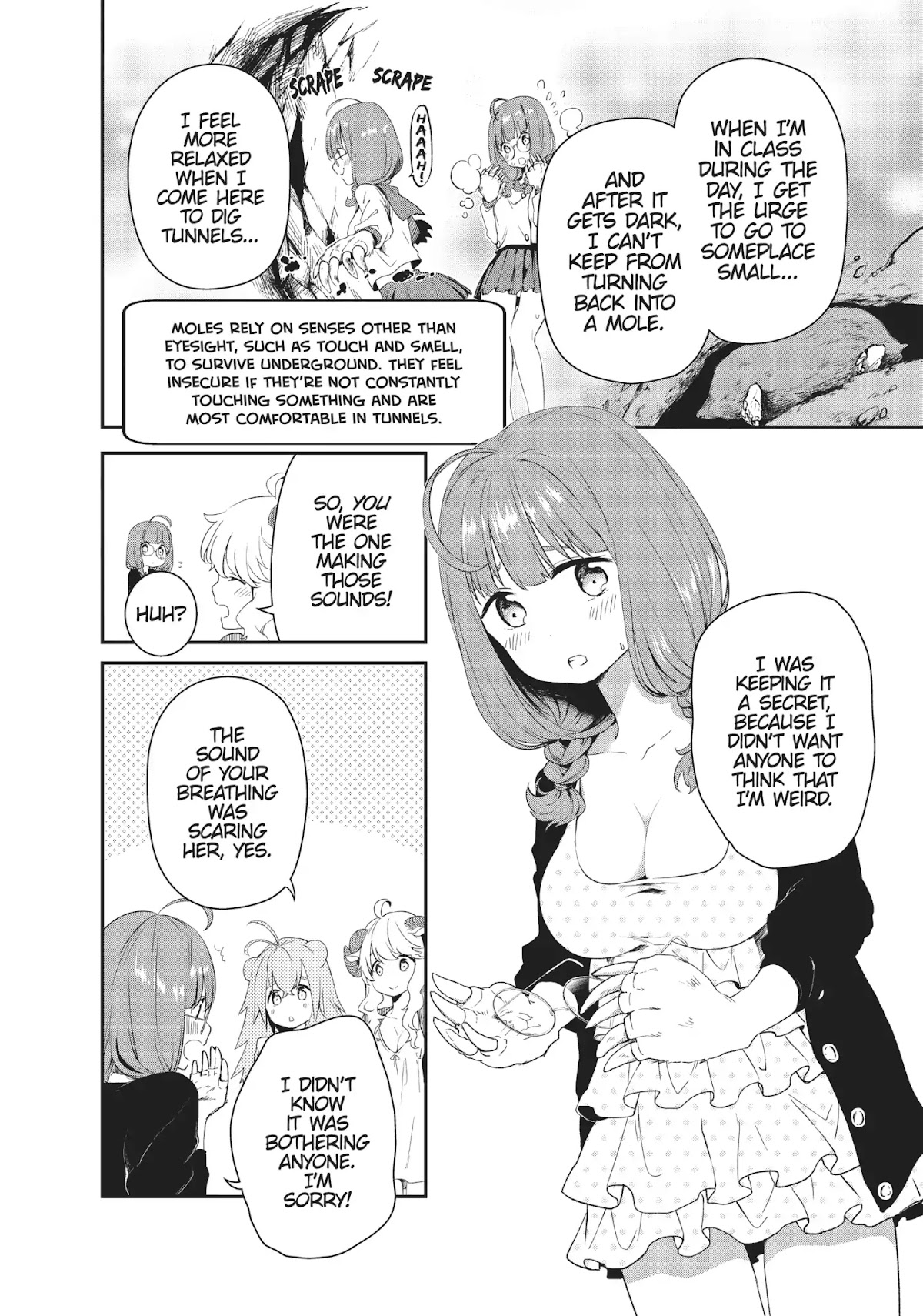 DNA wa Oshiete Kurenai Chapter 11 page 12 - Chapter 11: Vol.2 Lesson 11: Girls and Cave Exploration