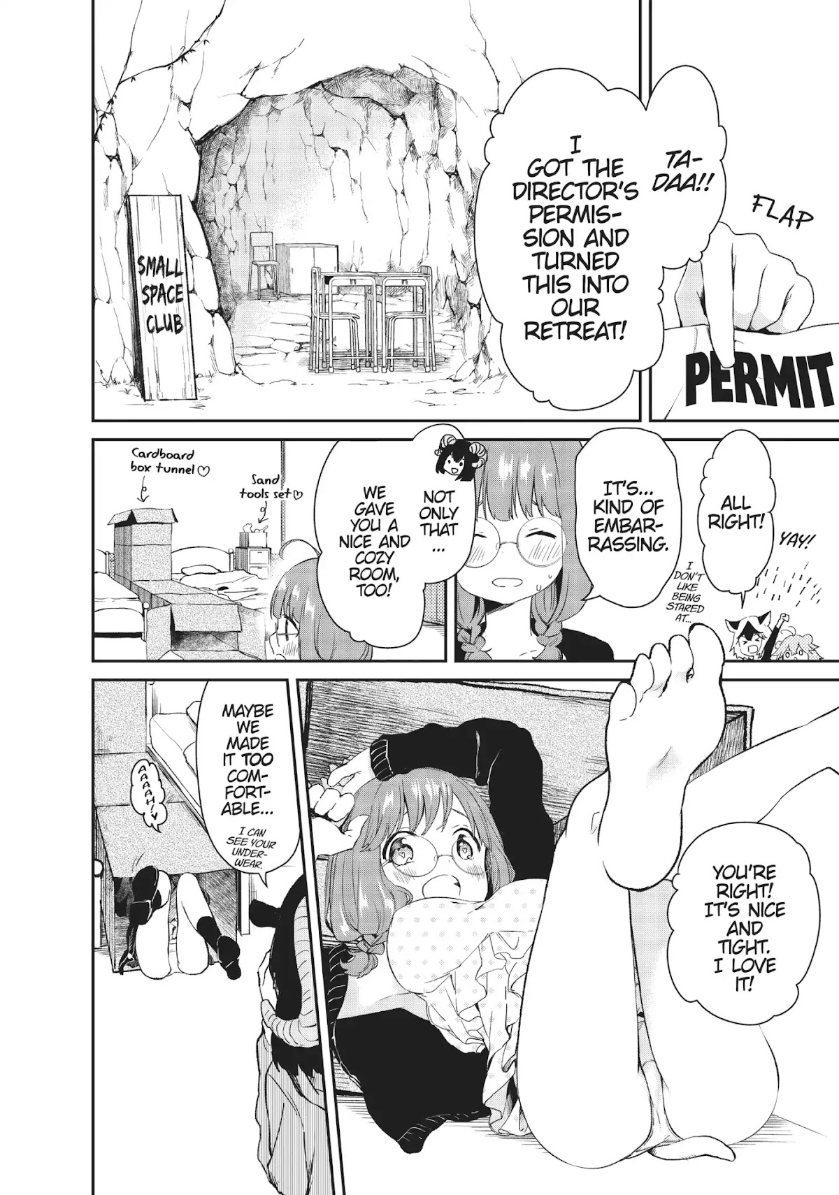 DNA wa Oshiete Kurenai Chapter 11 page 14 - Chapter 11: Vol.2 Lesson 11: Girls and Cave Exploration