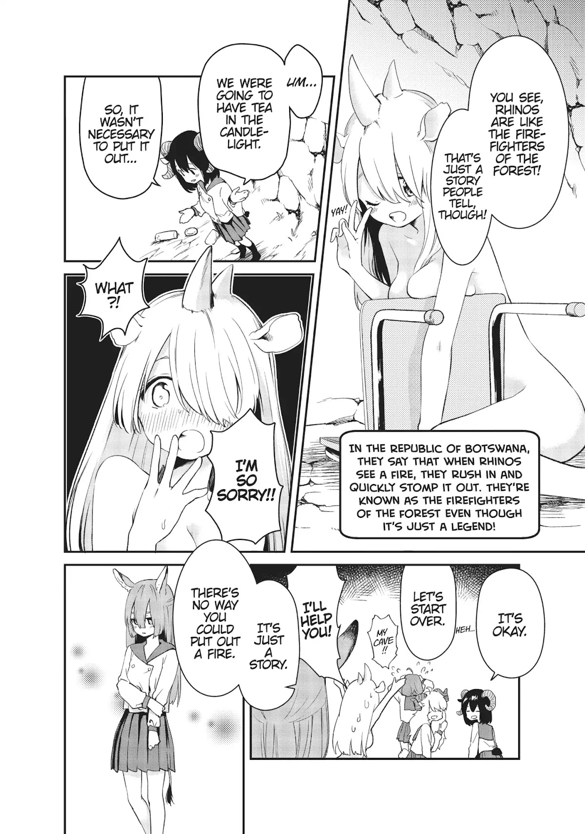 DNA wa Oshiete Kurenai Chapter 12 page 12 - Chapter 12: Vol.2 Lesson 12: Girls' Meet-Up in the Cave