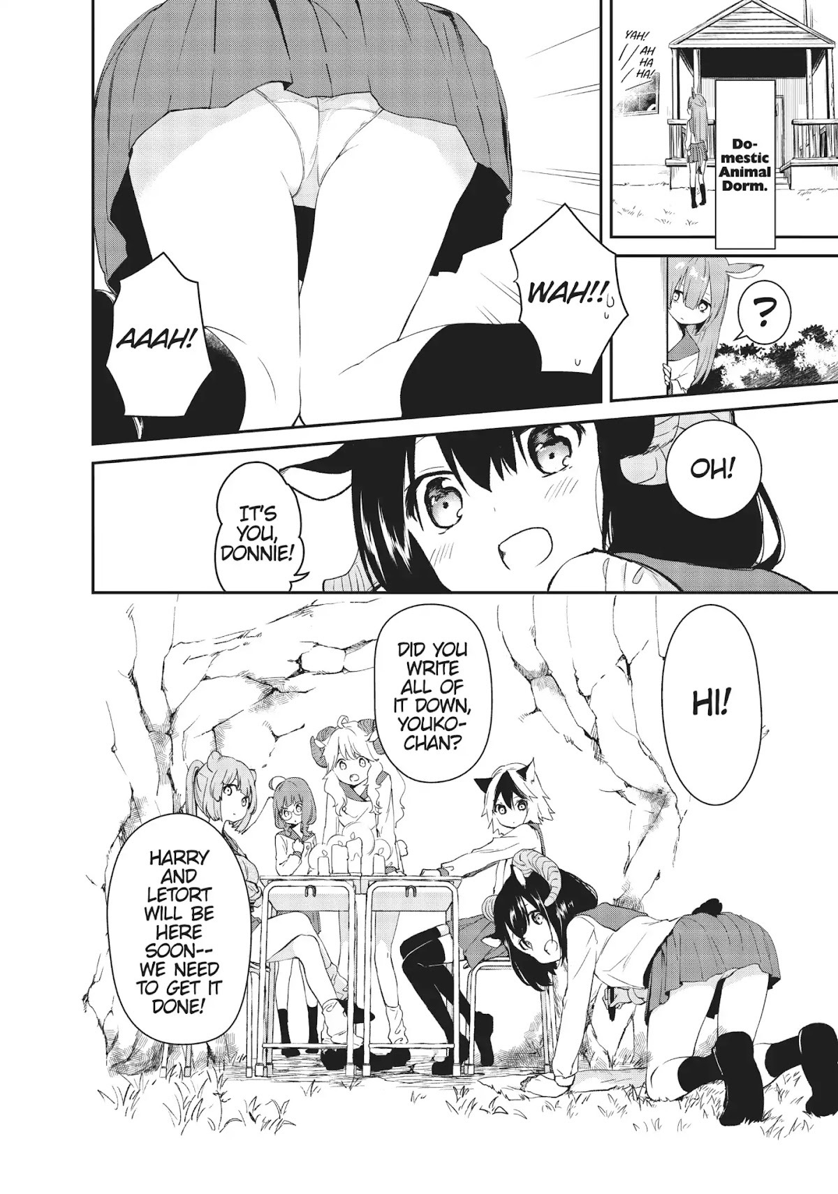 DNA wa Oshiete Kurenai Chapter 12 page 8 - Chapter 12: Vol.2 Lesson 12: Girls' Meet-Up in the Cave