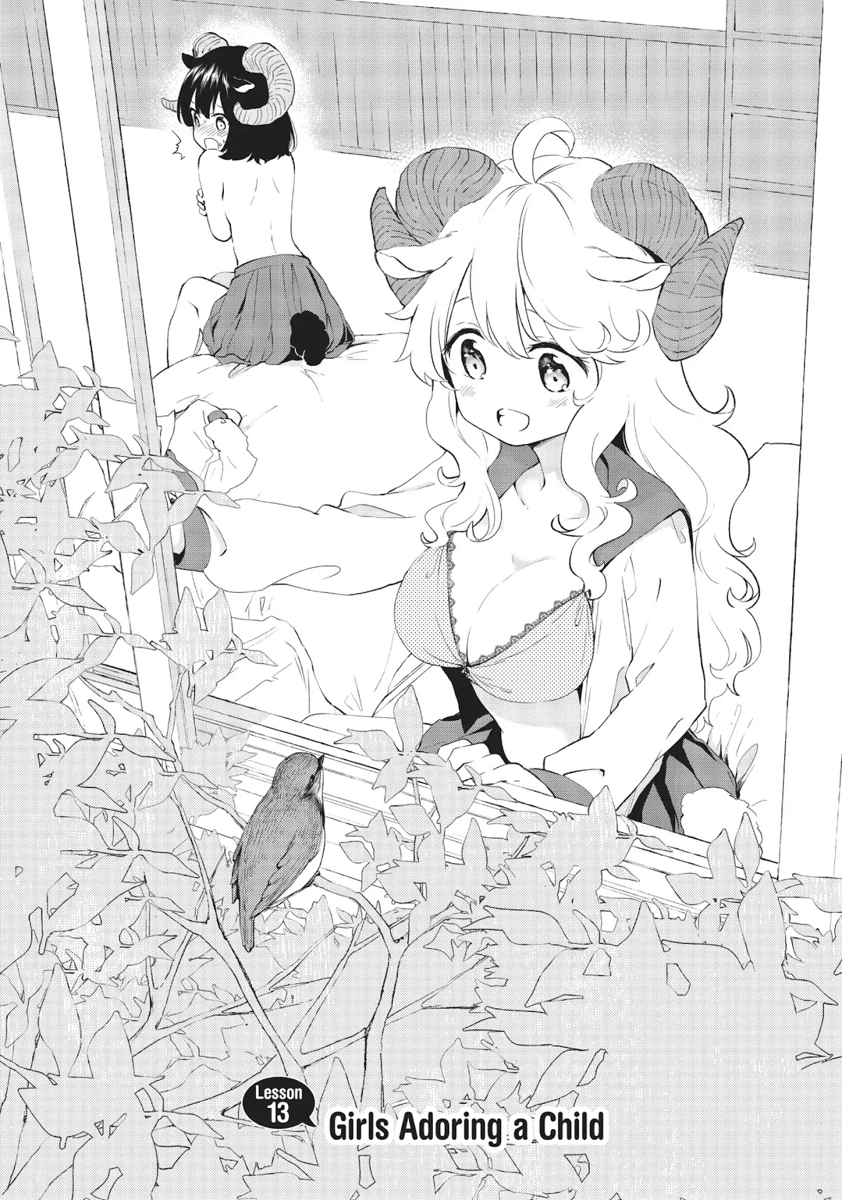DNA wa Oshiete Kurenai Chapter 13 page 1 - Chapter 13: Vol.2 Lesson 13: Girls Adoring a Child