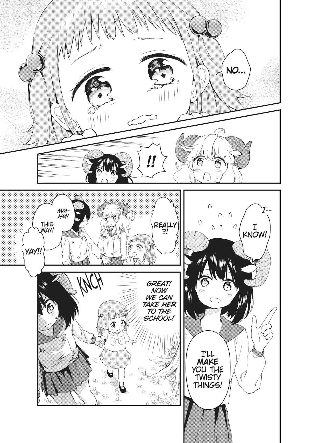 DNA wa Oshiete Kurenai Chapter 13 page 13 - Chapter 13: Vol.2 Lesson 13: Girls Adoring a Child