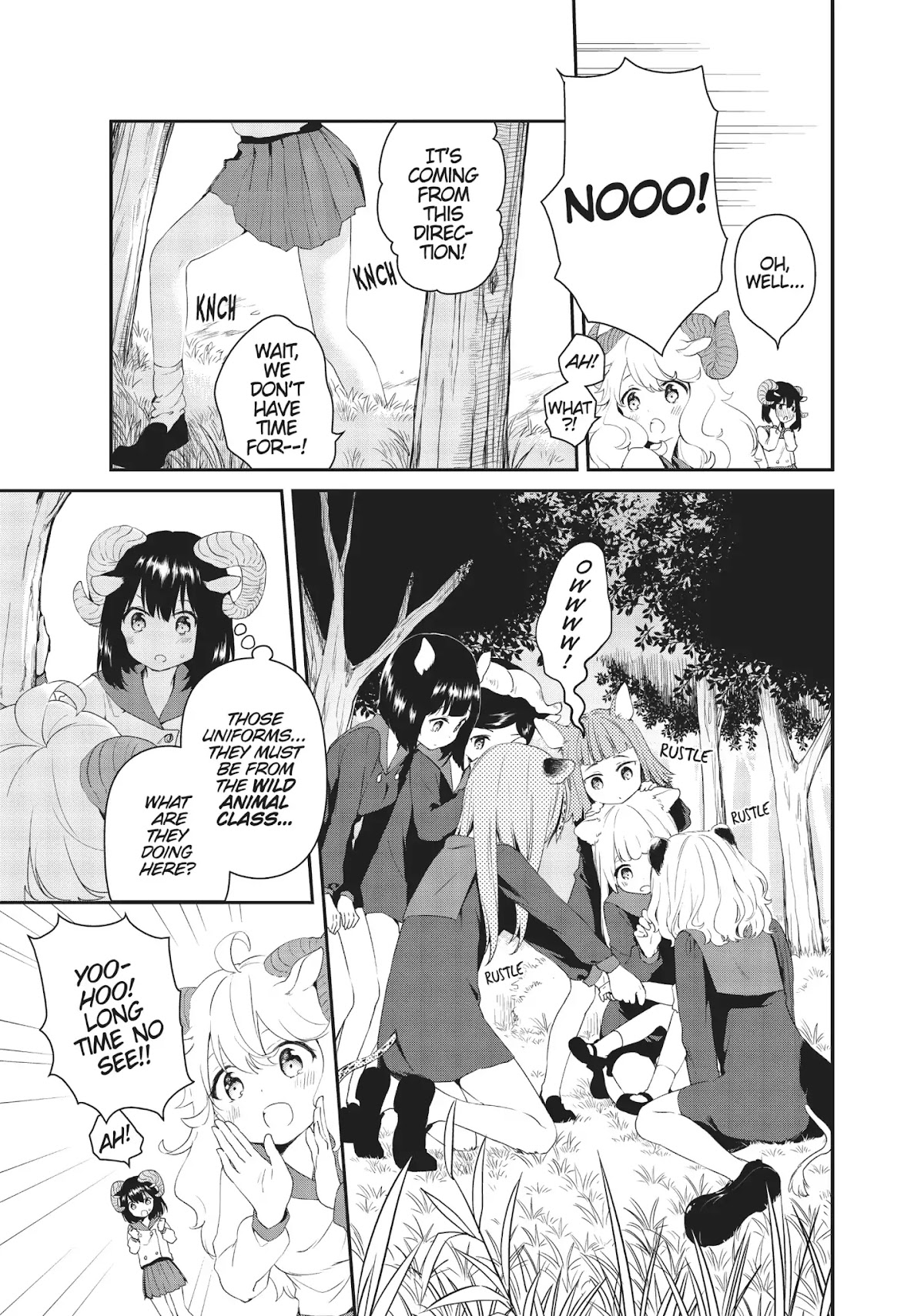 DNA wa Oshiete Kurenai Chapter 13 page 3 - Chapter 13: Vol.2 Lesson 13: Girls Adoring a Child