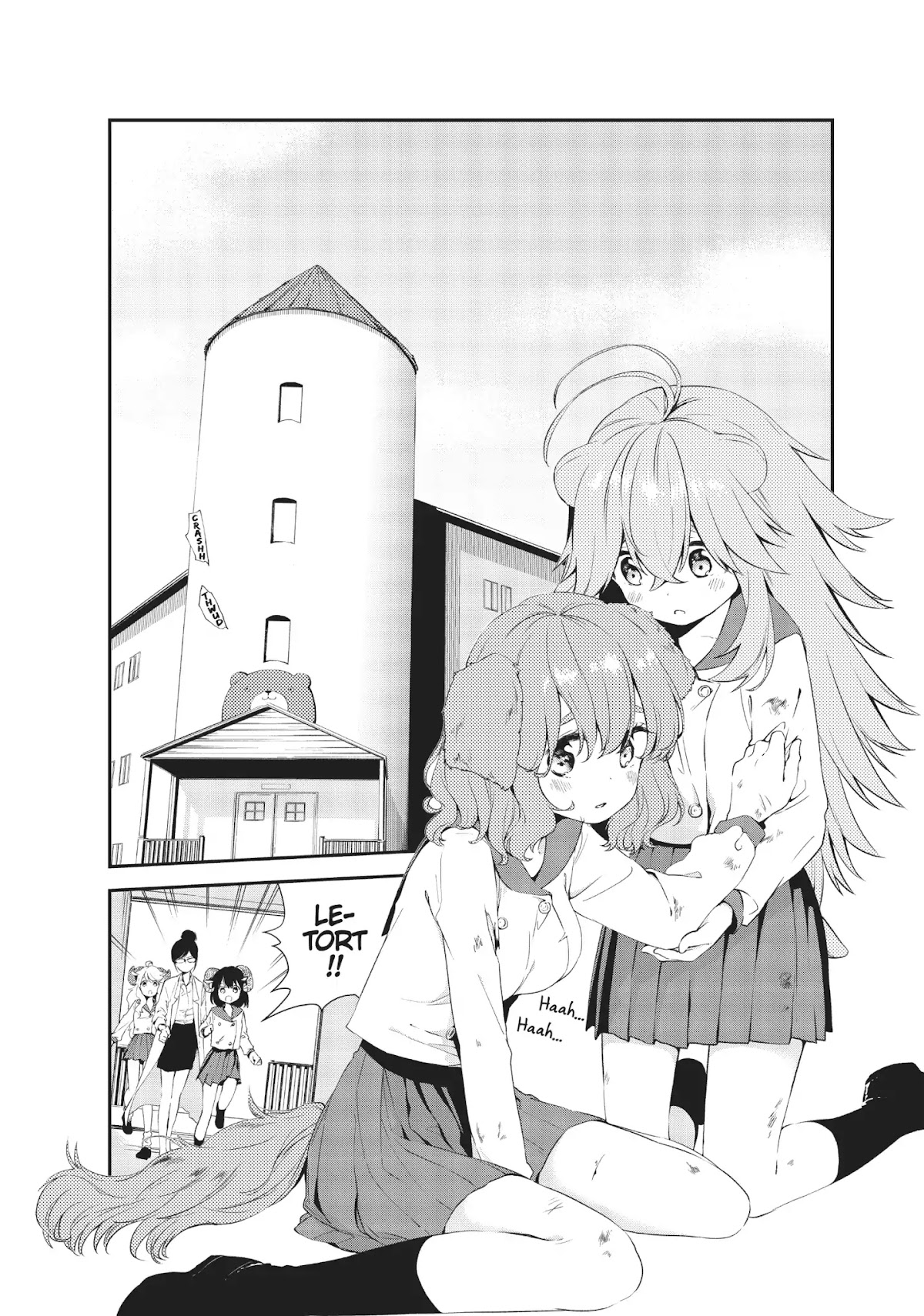 DNA wa Oshiete Kurenai Chapter 14 page 1 - Chapter 14: Vol.2 Lesson 14: Girls Gathering in Fear