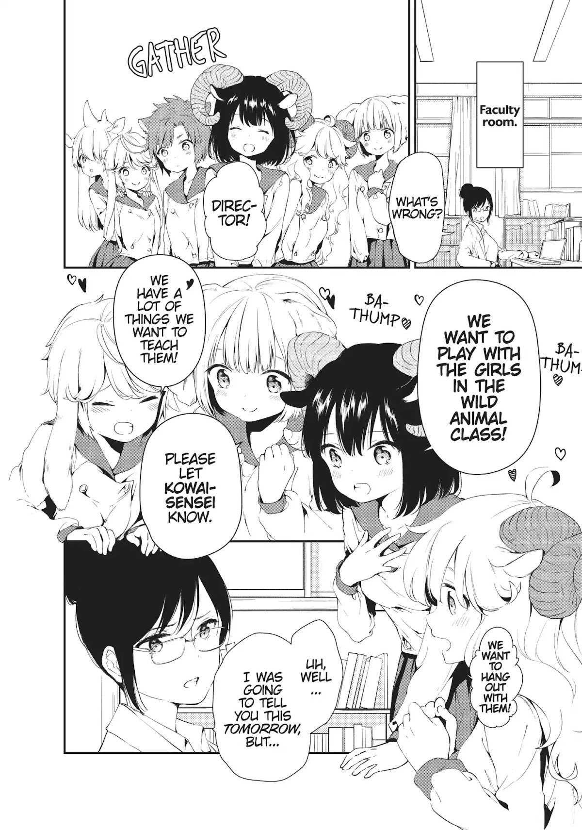 DNA wa Oshiete Kurenai Chapter 14 page 12 - Chapter 14: Vol.2 Lesson 14: Girls Gathering in Fear
