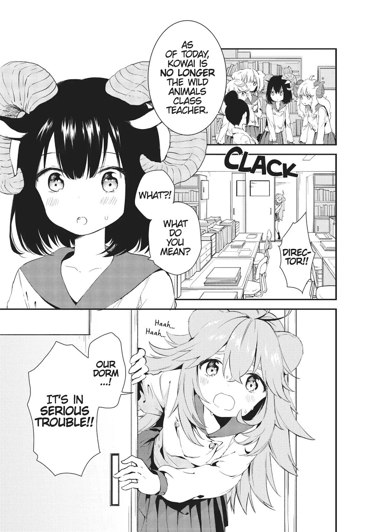 DNA wa Oshiete Kurenai Chapter 14 page 13 - Chapter 14: Vol.2 Lesson 14: Girls Gathering in Fear