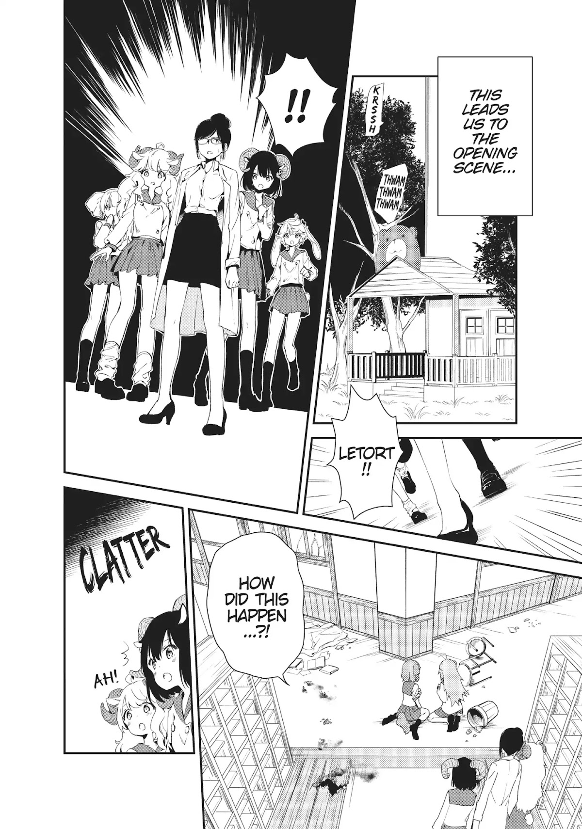 DNA wa Oshiete Kurenai Chapter 14 page 14 - Chapter 14: Vol.2 Lesson 14: Girls Gathering in Fear