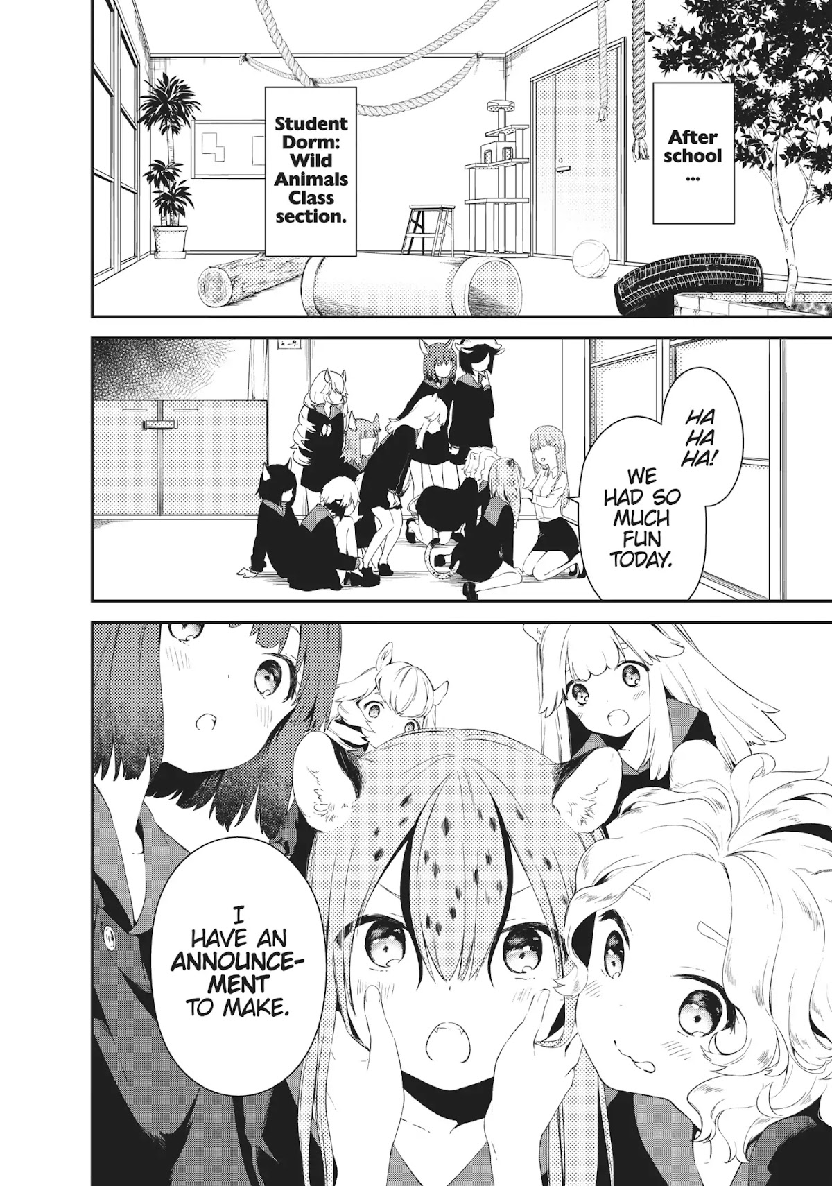 DNA wa Oshiete Kurenai Chapter 14 page 8 - Chapter 14: Vol.2 Lesson 14: Girls Gathering in Fear