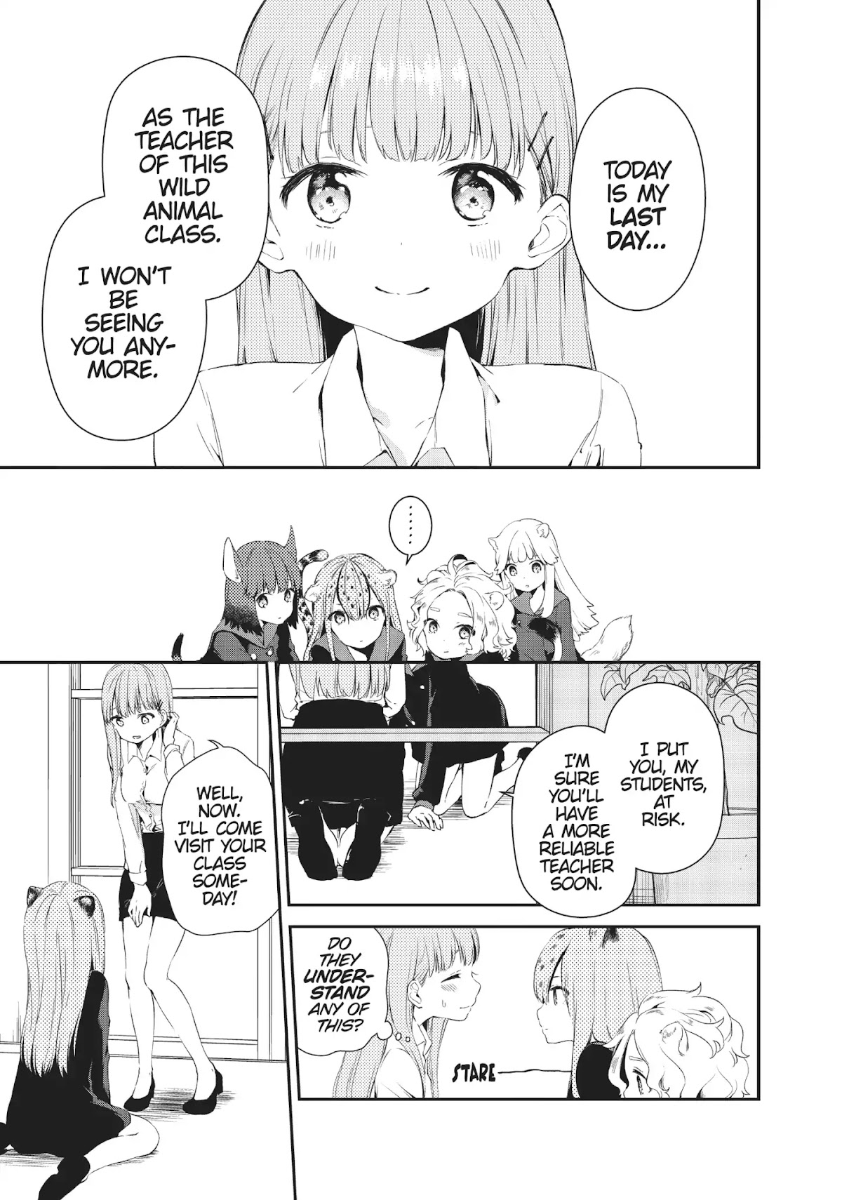 DNA wa Oshiete Kurenai Chapter 14 page 9 - Chapter 14: Vol.2 Lesson 14: Girls Gathering in Fear