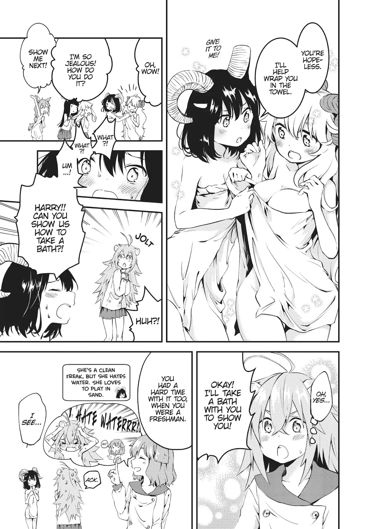 DNA wa Oshiete Kurenai Chapter 2 page 13 - Chapter 2: Girls and Steam