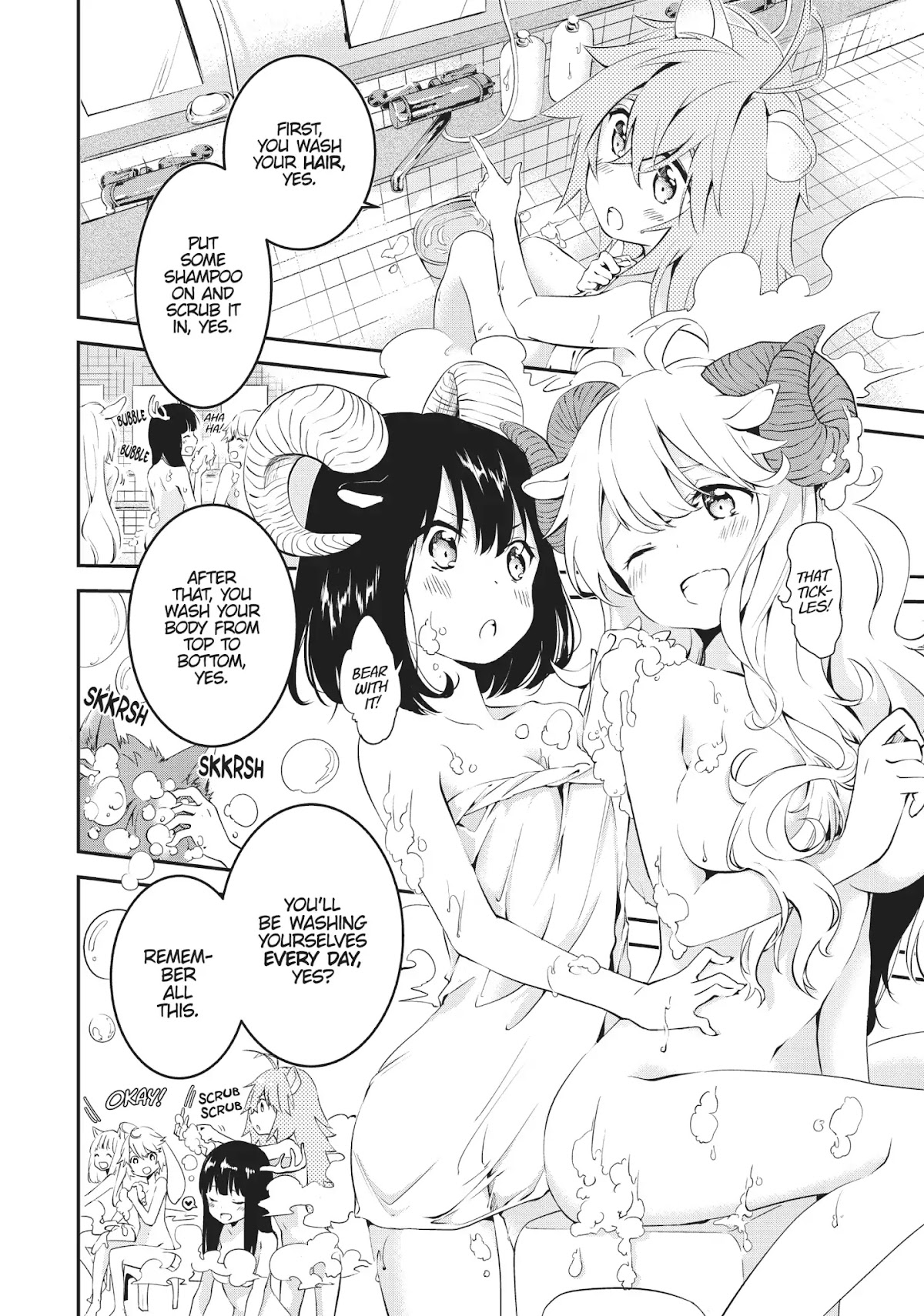 DNA wa Oshiete Kurenai Chapter 2 page 14 - Chapter 2: Girls and Steam
