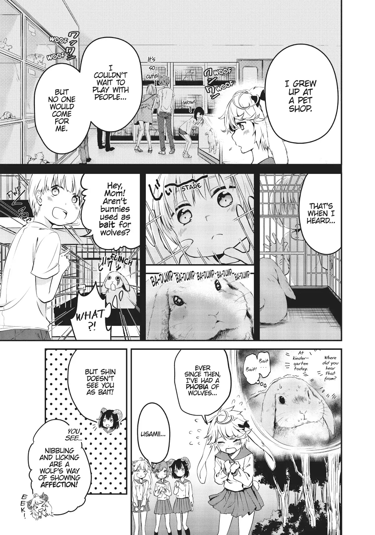 DNA wa Oshiete Kurenai Chapter 3 page 11 - Chapter 3: Girls and Emotions