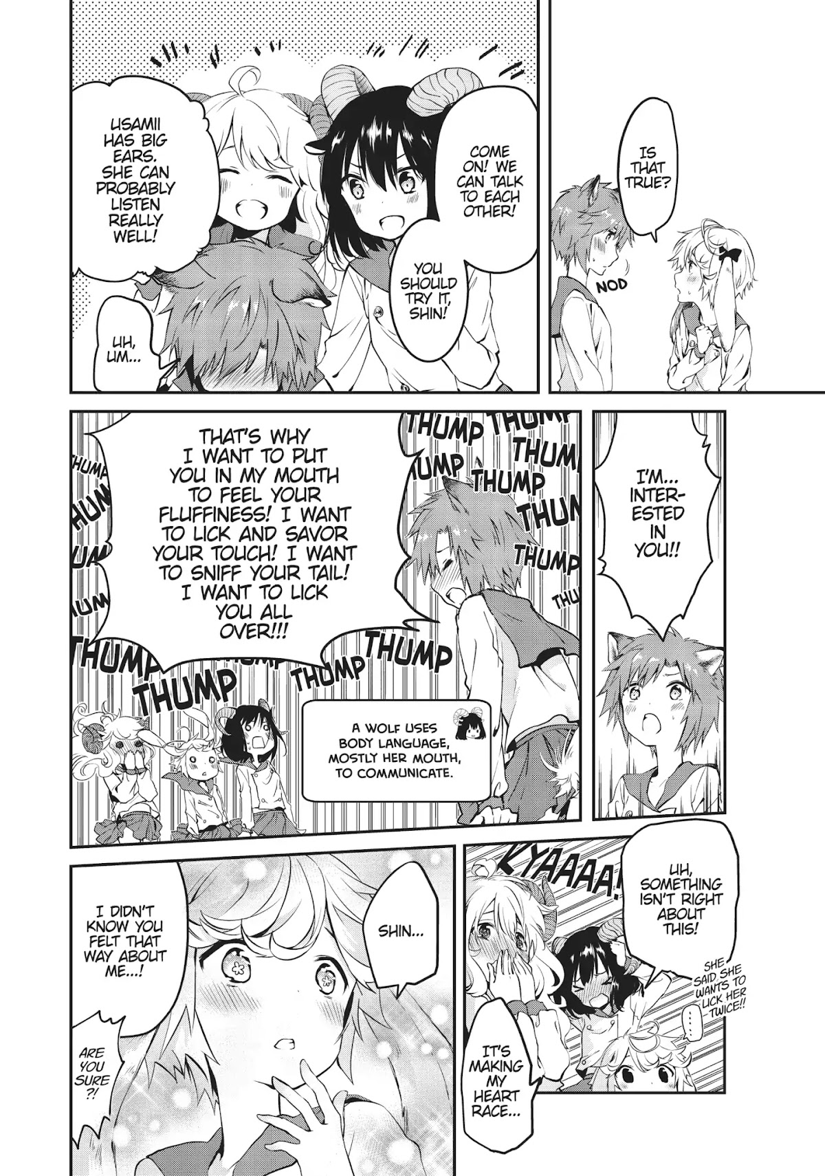 DNA wa Oshiete Kurenai Chapter 3 page 12 - Chapter 3: Girls and Emotions