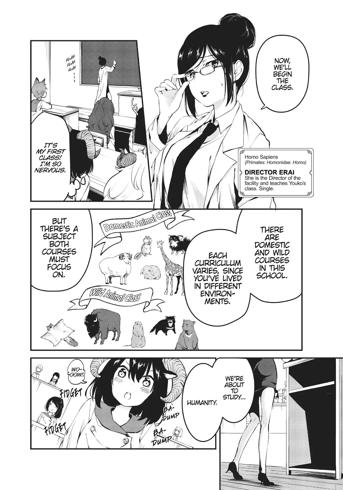 DNA wa Oshiete Kurenai Chapter 3 page 4 - Chapter 3: Girls and Emotions