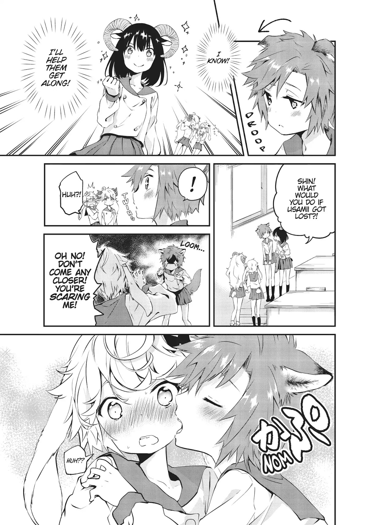 DNA wa Oshiete Kurenai Chapter 3 page 7 - Chapter 3: Girls and Emotions