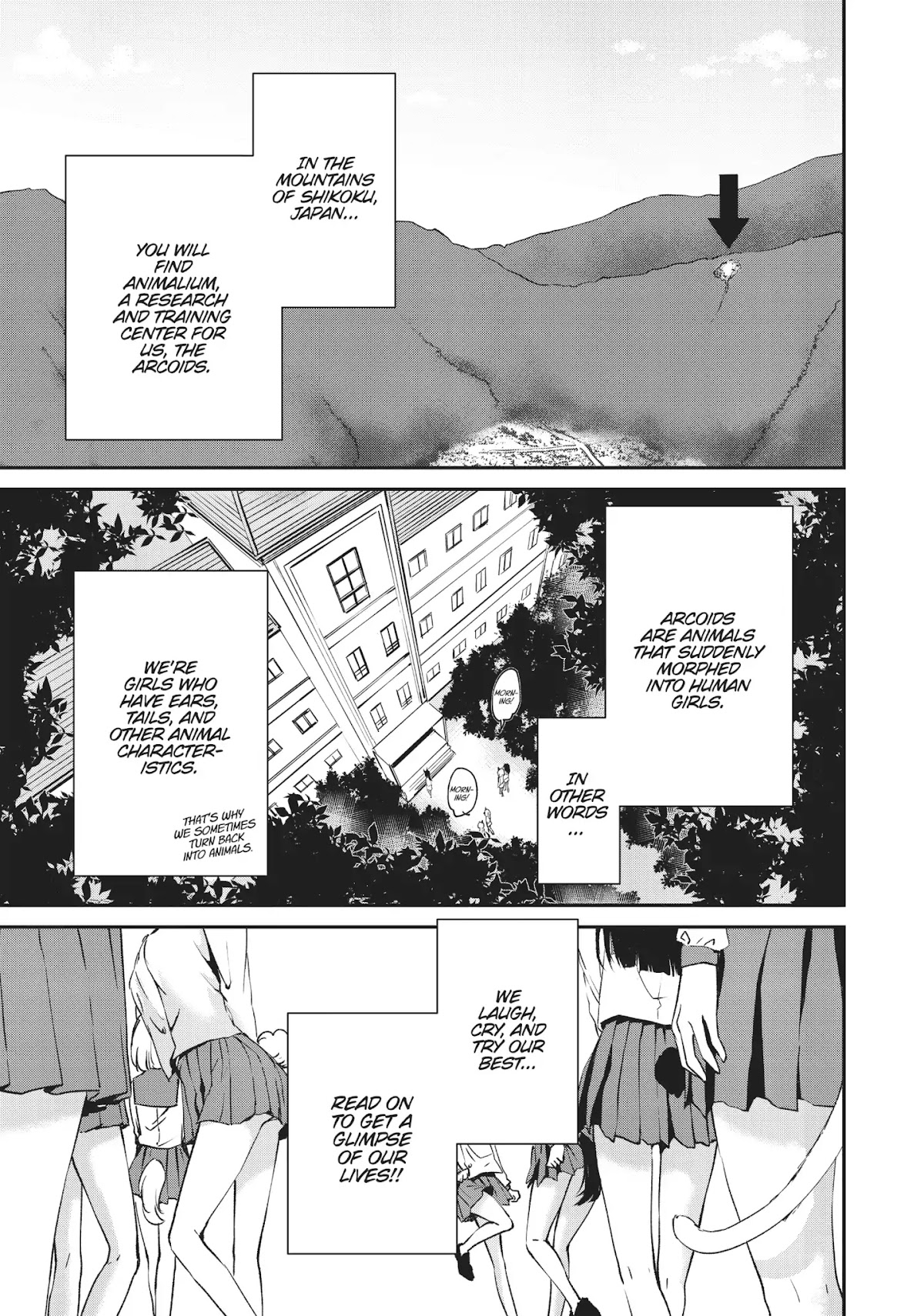 DNA wa Oshiete Kurenai Chapter 4 page 1 - Chapter 4: Girls and Physical Activity