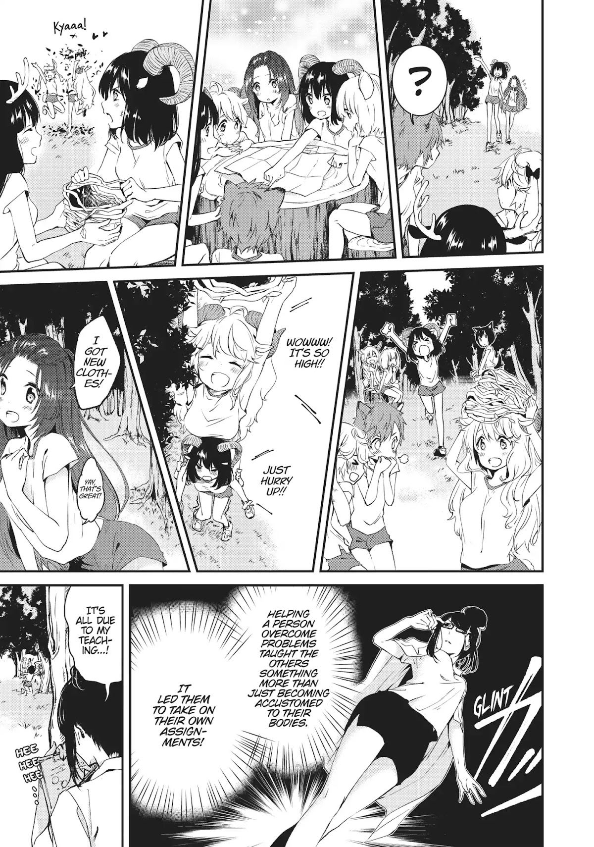 DNA wa Oshiete Kurenai Chapter 4 page 15 - Chapter 4: Girls and Physical Activity