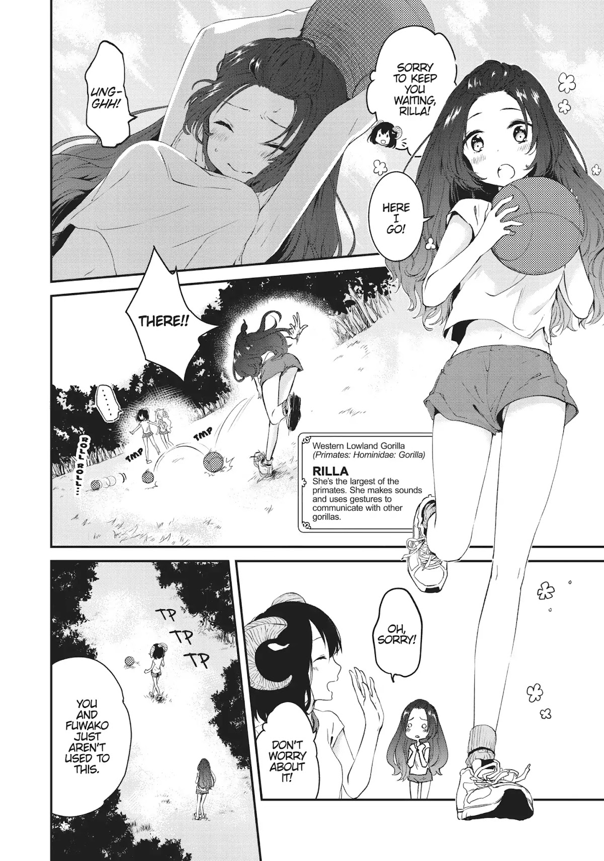 DNA wa Oshiete Kurenai Chapter 4 page 6 - Chapter 4: Girls and Physical Activity