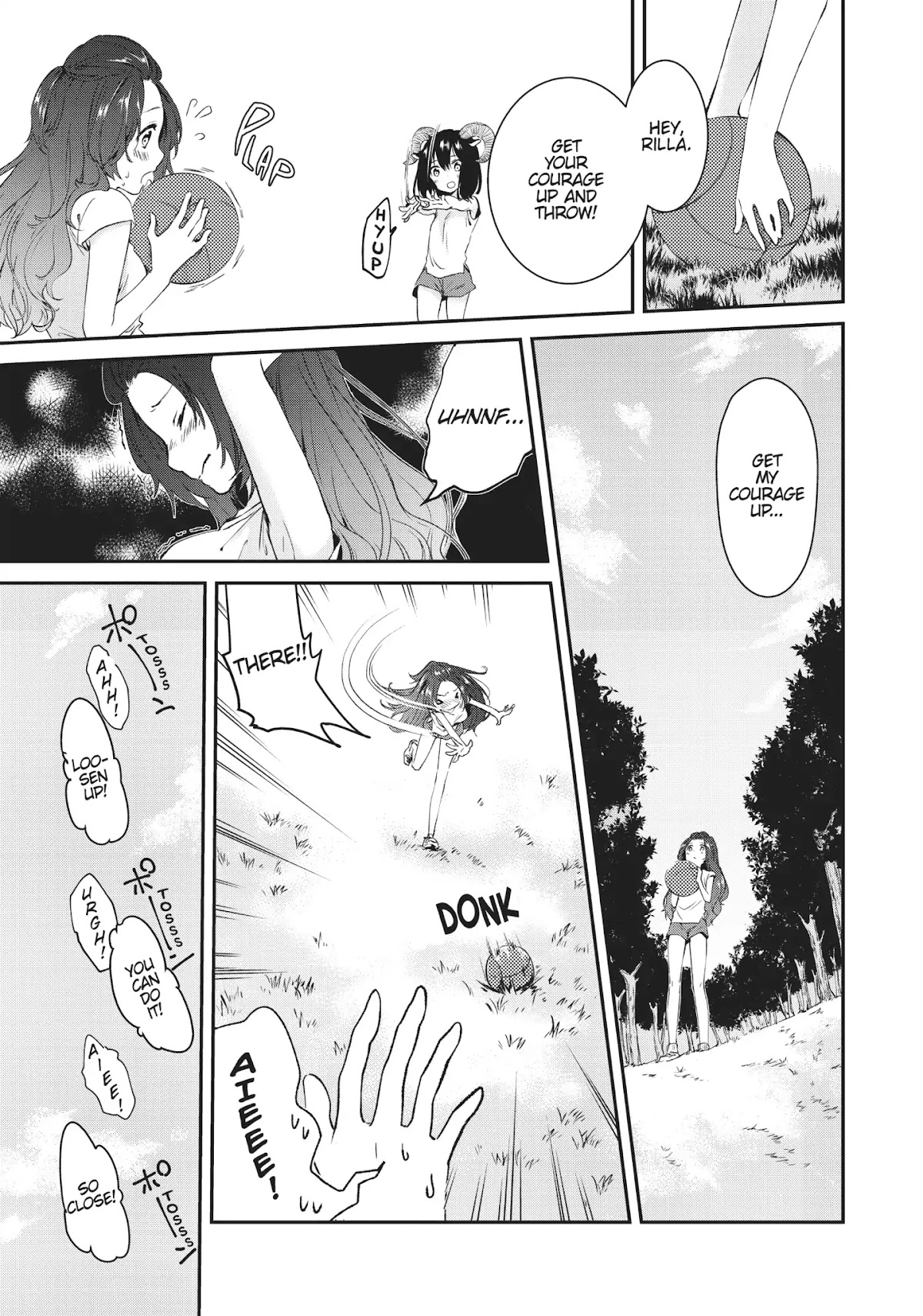 DNA wa Oshiete Kurenai Chapter 4 page 7 - Chapter 4: Girls and Physical Activity