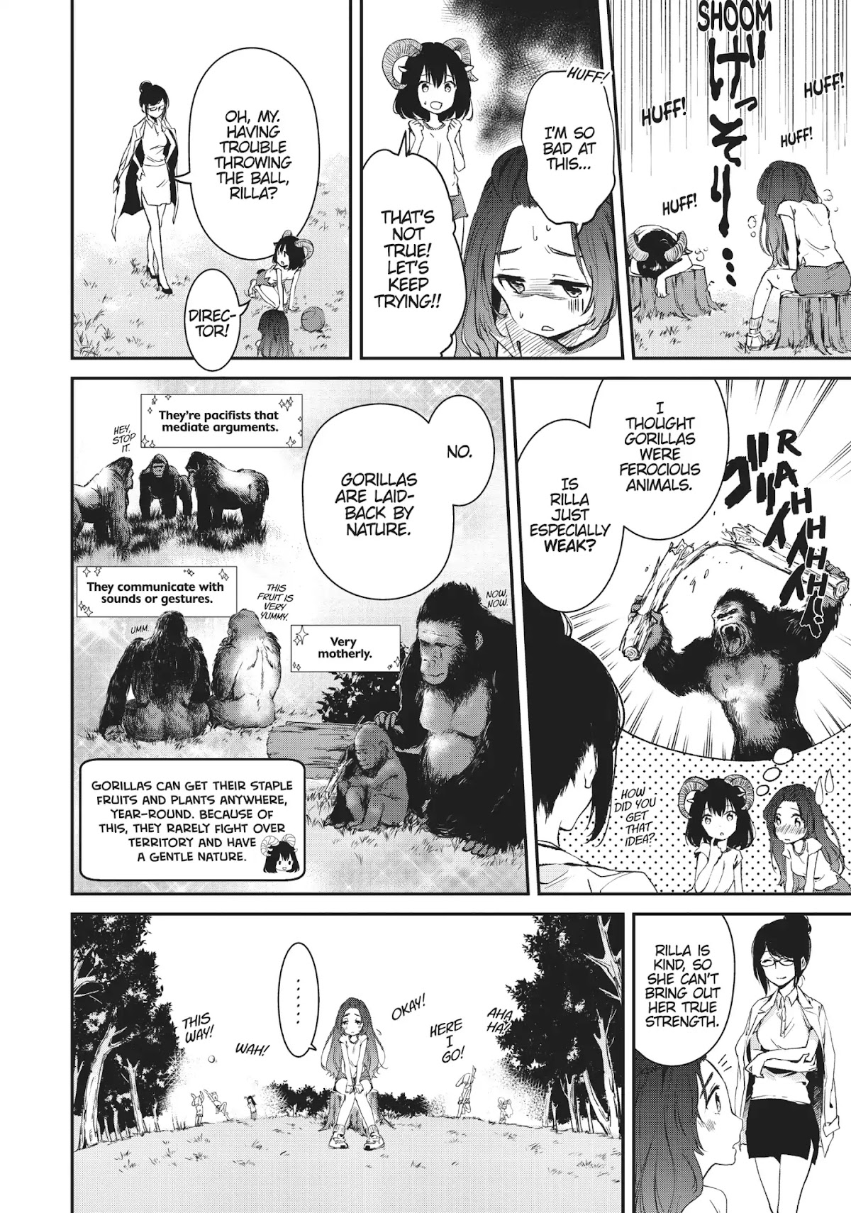 DNA wa Oshiete Kurenai Chapter 4 page 8 - Chapter 4: Girls and Physical Activity