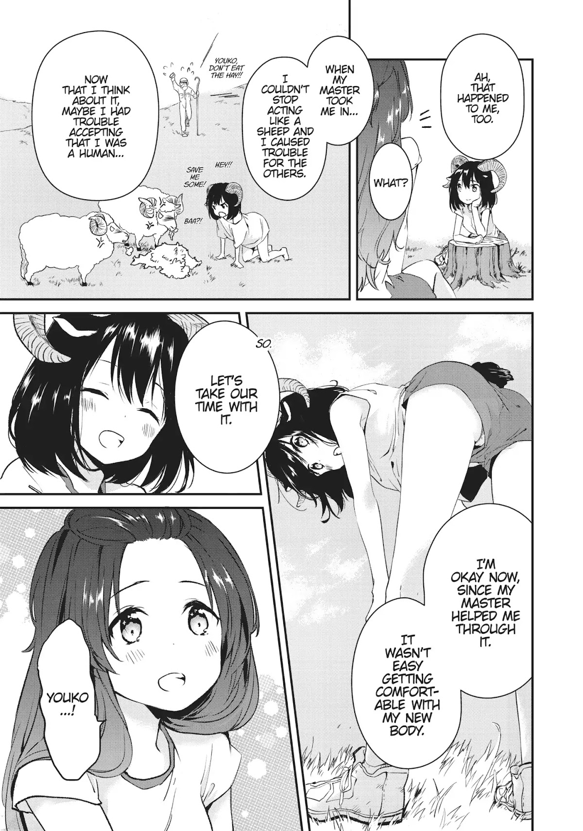 DNA wa Oshiete Kurenai Chapter 4 page 9 - Chapter 4: Girls and Physical Activity