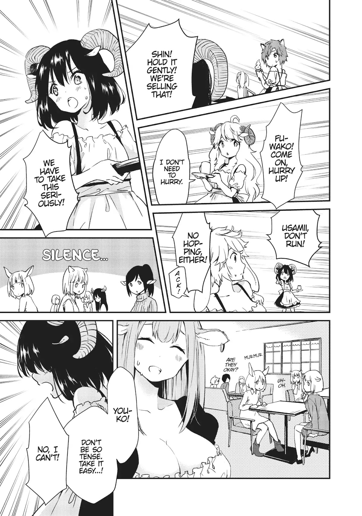 DNA wa Oshiete Kurenai Chapter 5 page 11 - Chapter 5: Working Girls at a Café