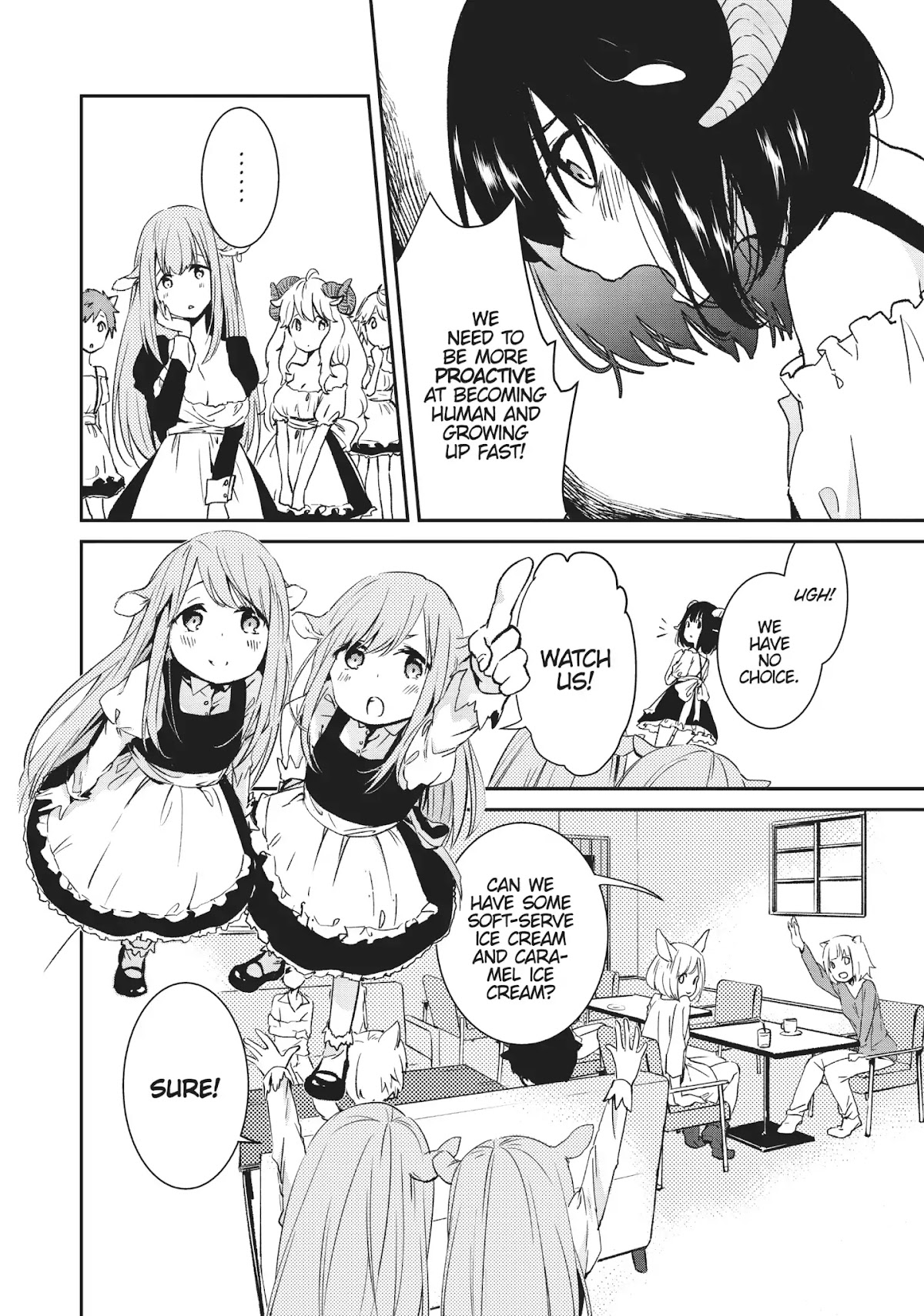 DNA wa Oshiete Kurenai Chapter 5 page 12 - Chapter 5: Working Girls at a Café