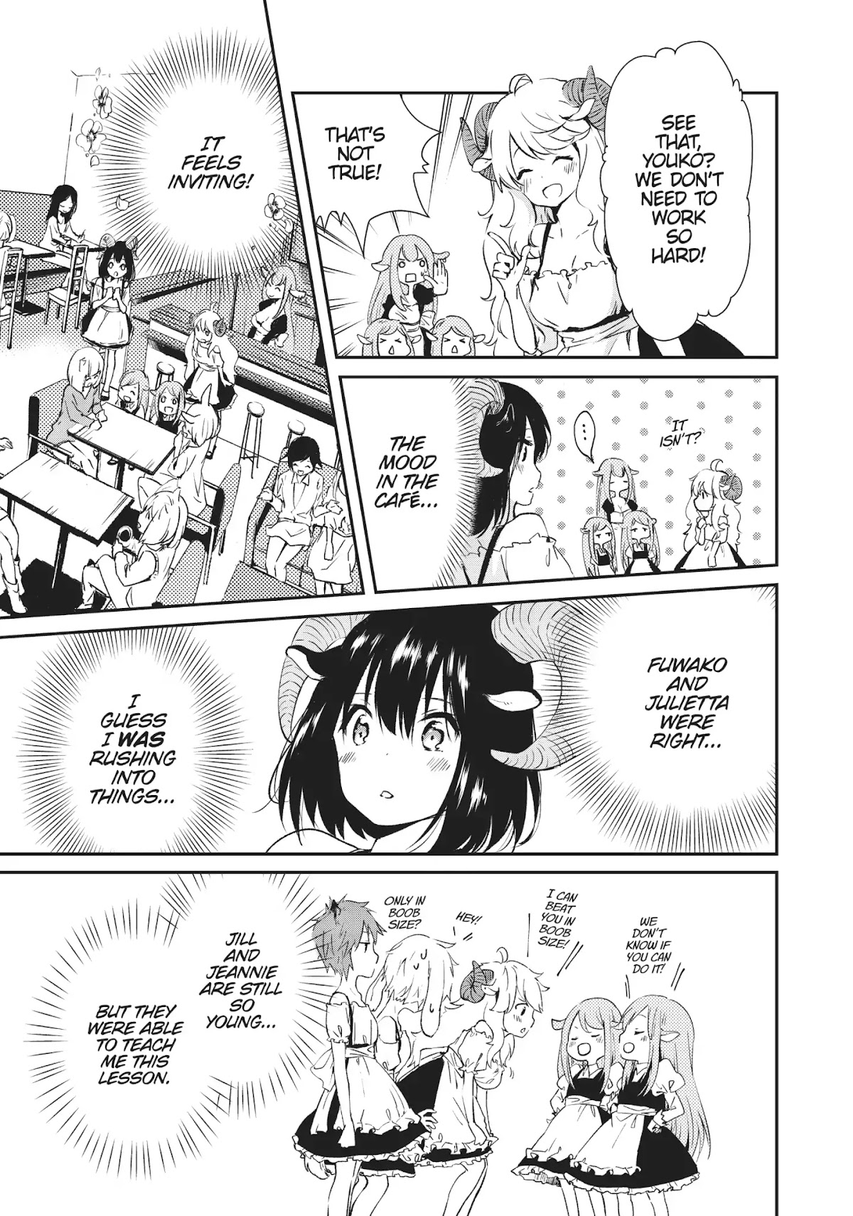 DNA wa Oshiete Kurenai Chapter 5 page 15 - Chapter 5: Working Girls at a Café