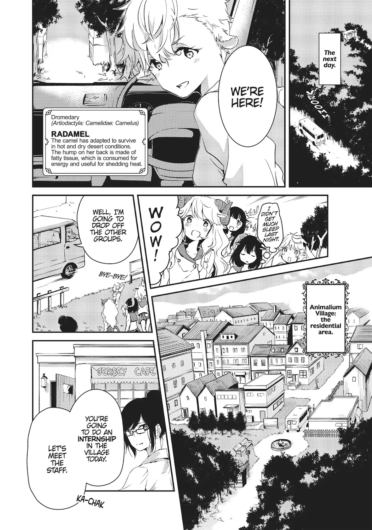 DNA wa Oshiete Kurenai Chapter 5 page 4 - Chapter 5: Working Girls at a Café
