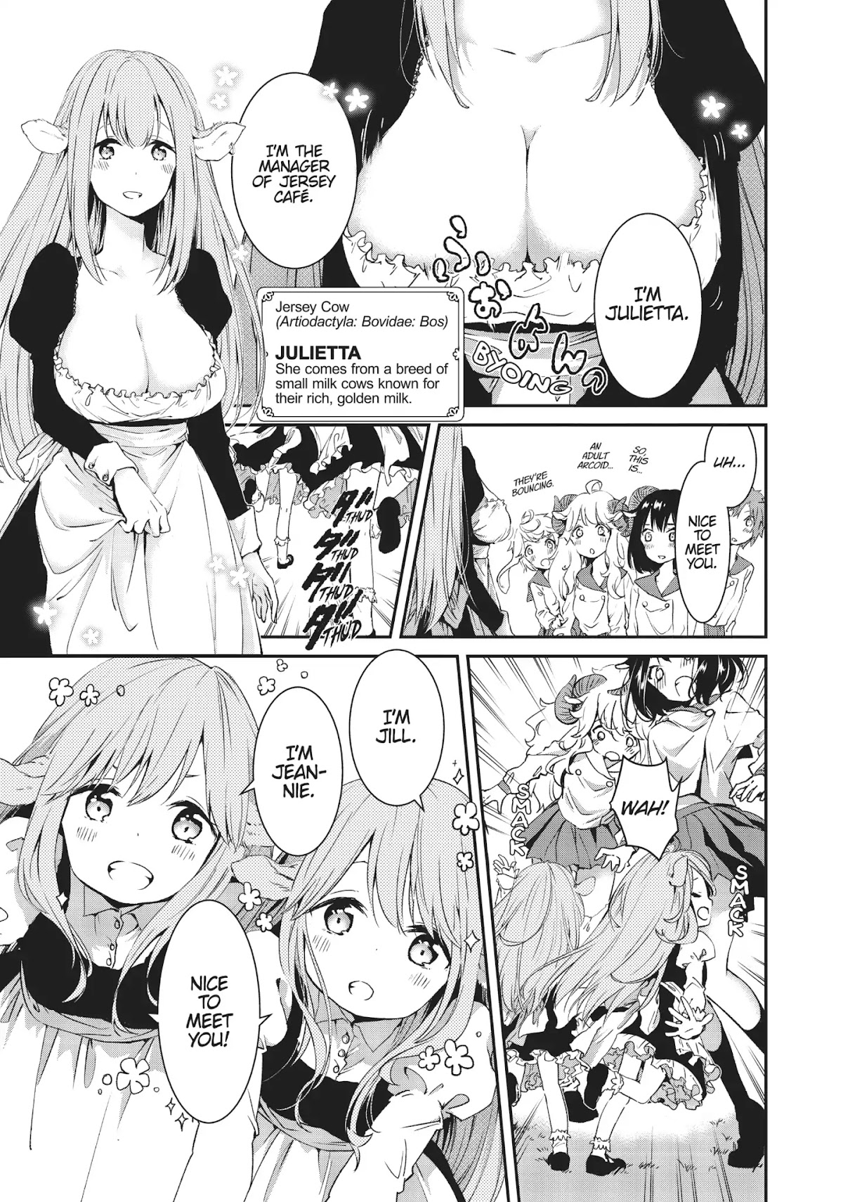 DNA wa Oshiete Kurenai Chapter 5 page 5 - Chapter 5: Working Girls at a Café