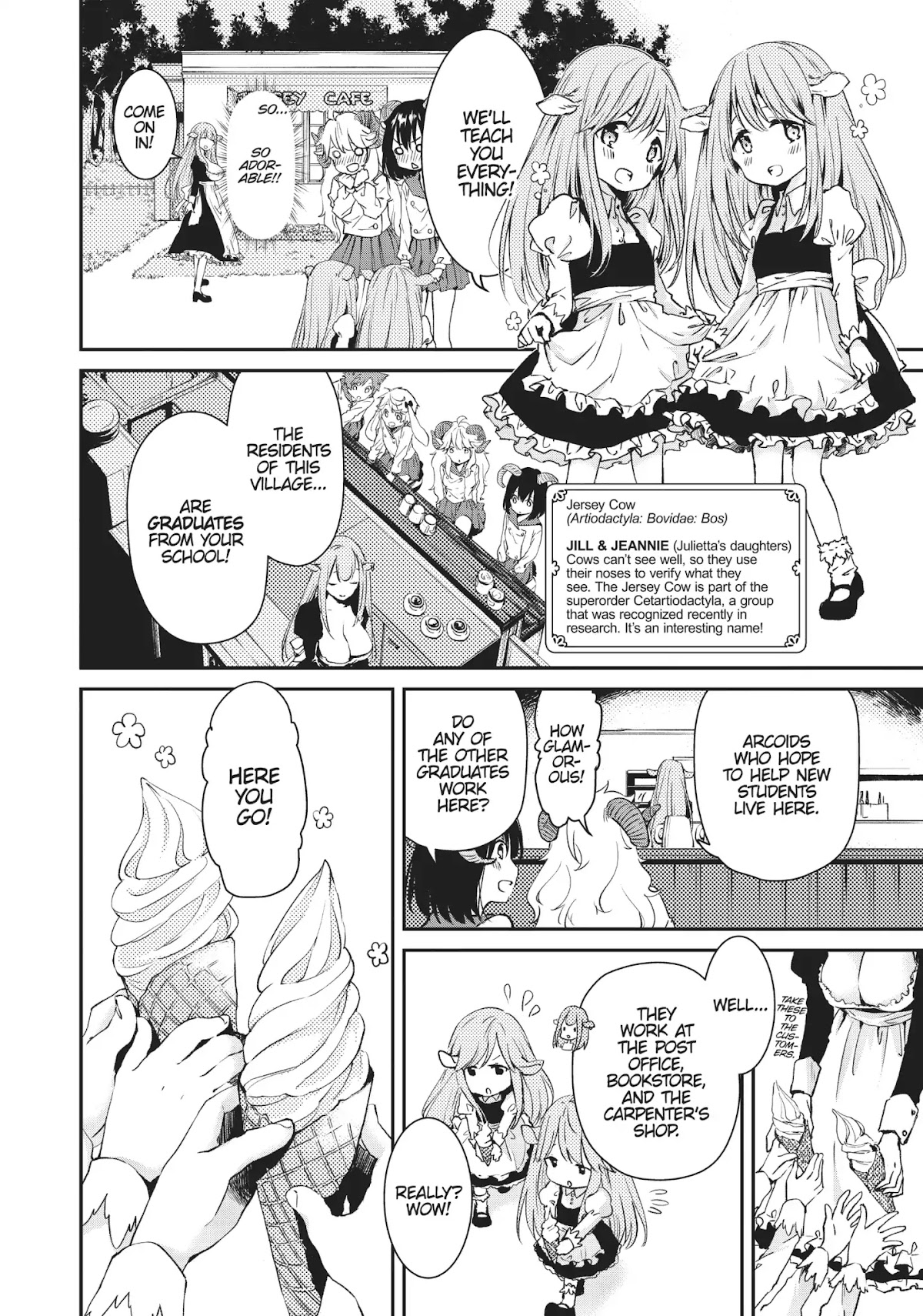 DNA wa Oshiete Kurenai Chapter 5 page 6 - Chapter 5: Working Girls at a Café