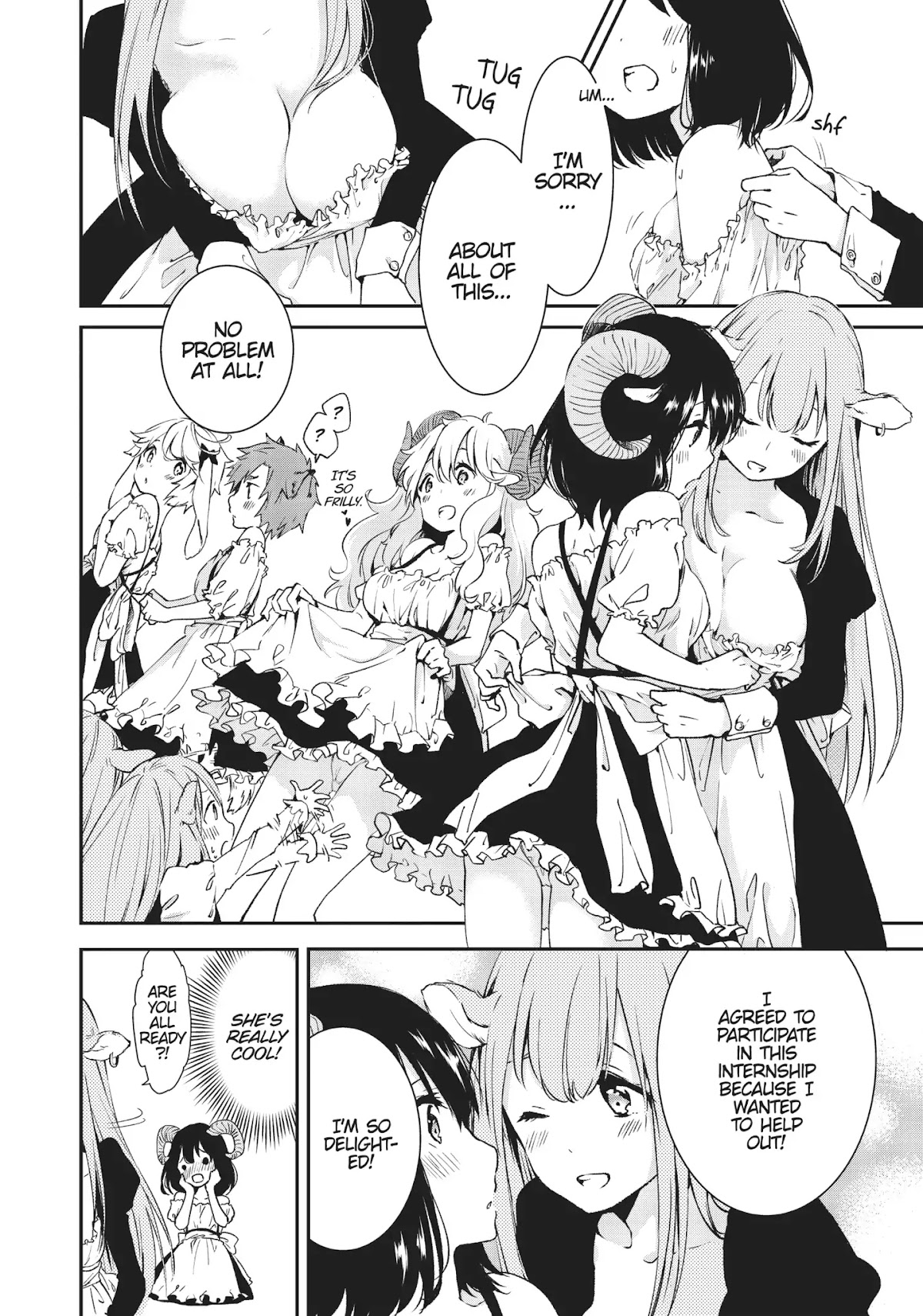 DNA wa Oshiete Kurenai Chapter 5 page 8 - Chapter 5: Working Girls at a Café
