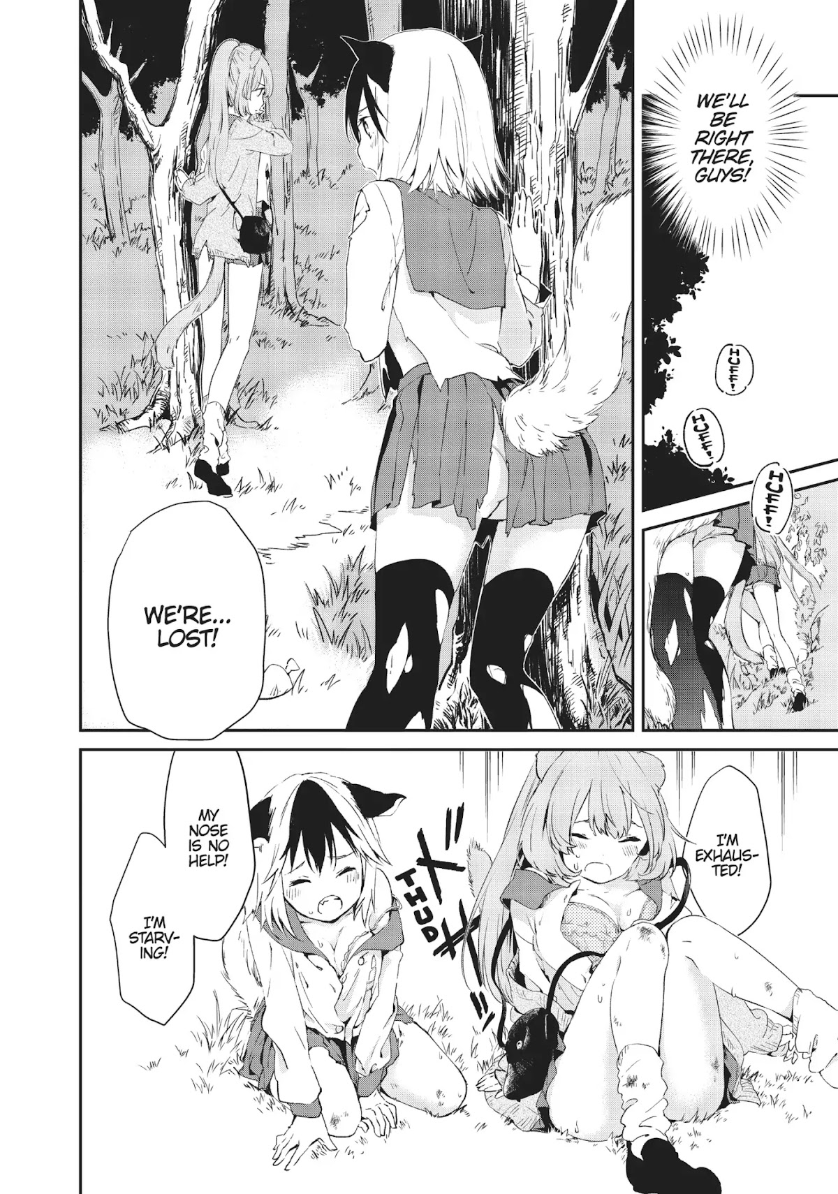 DNA wa Oshiete Kurenai Chapter 6 page 10 - Chapter 6: Girls in the Woods