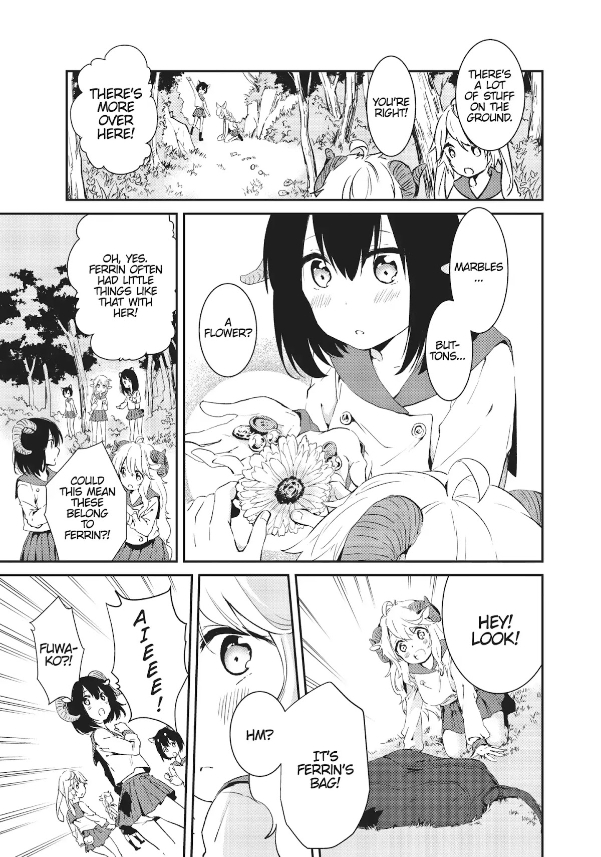 DNA wa Oshiete Kurenai Chapter 6 page 15 - Chapter 6: Girls in the Woods
