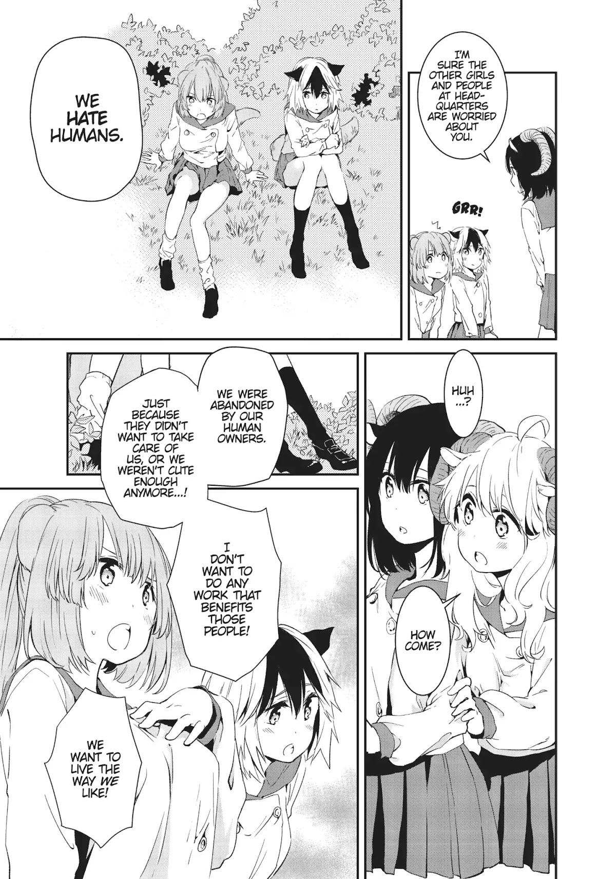 DNA wa Oshiete Kurenai Chapter 6 page 19 - Chapter 6: Girls in the Woods