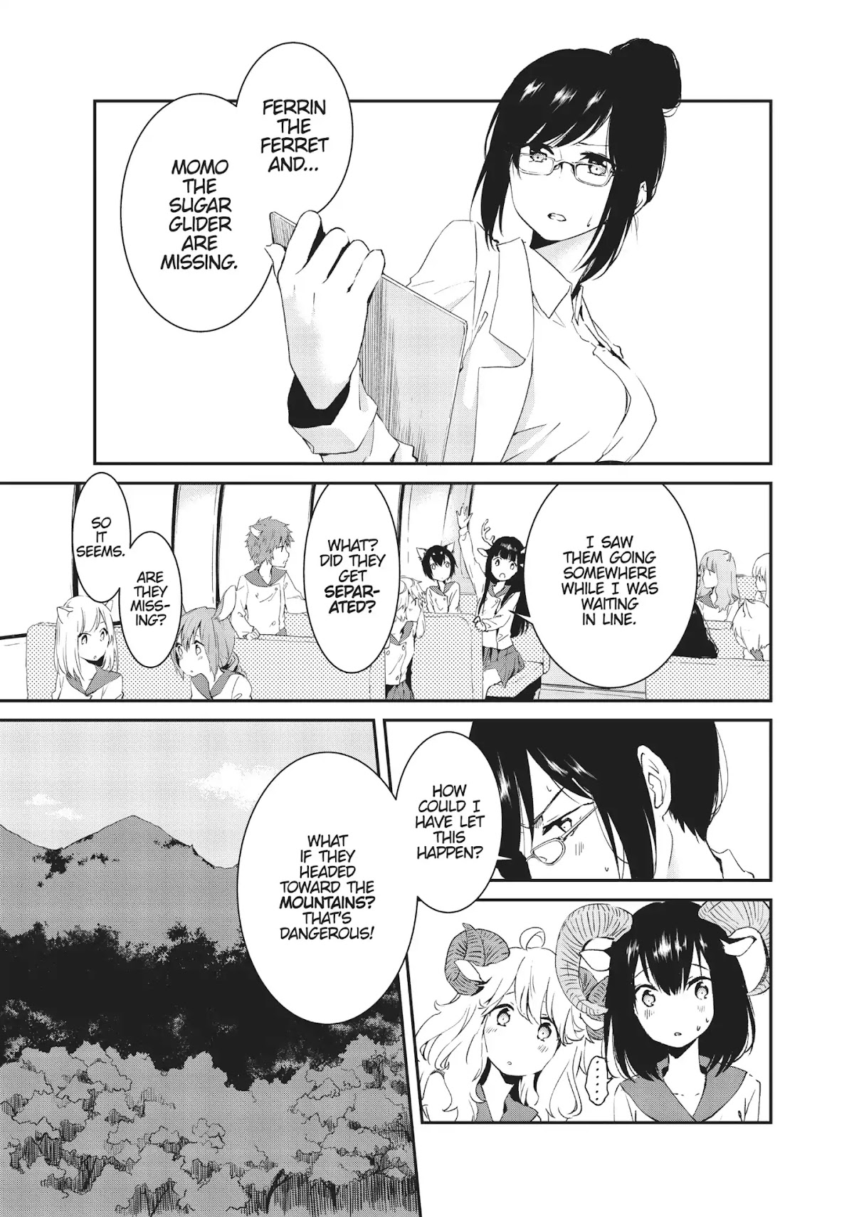 DNA wa Oshiete Kurenai Chapter 6 page 3 - Chapter 6: Girls in the Woods
