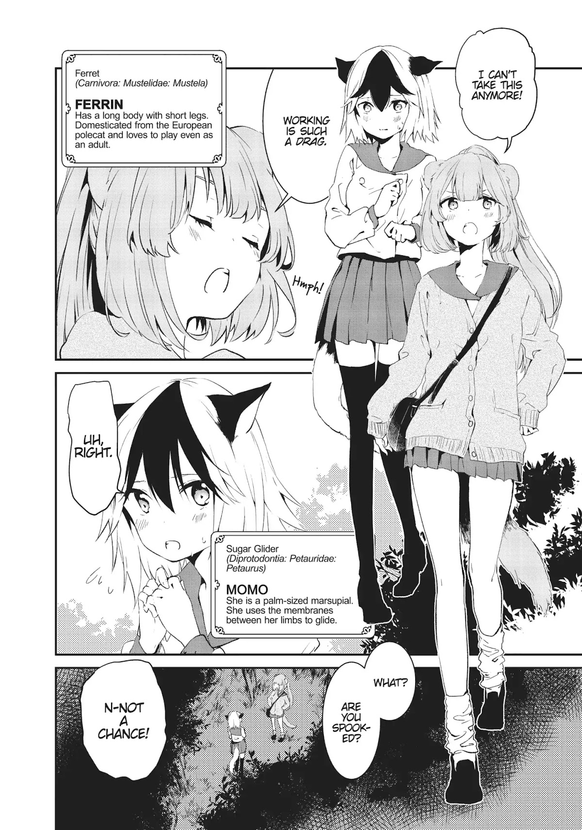 DNA wa Oshiete Kurenai Chapter 6 page 4 - Chapter 6: Girls in the Woods